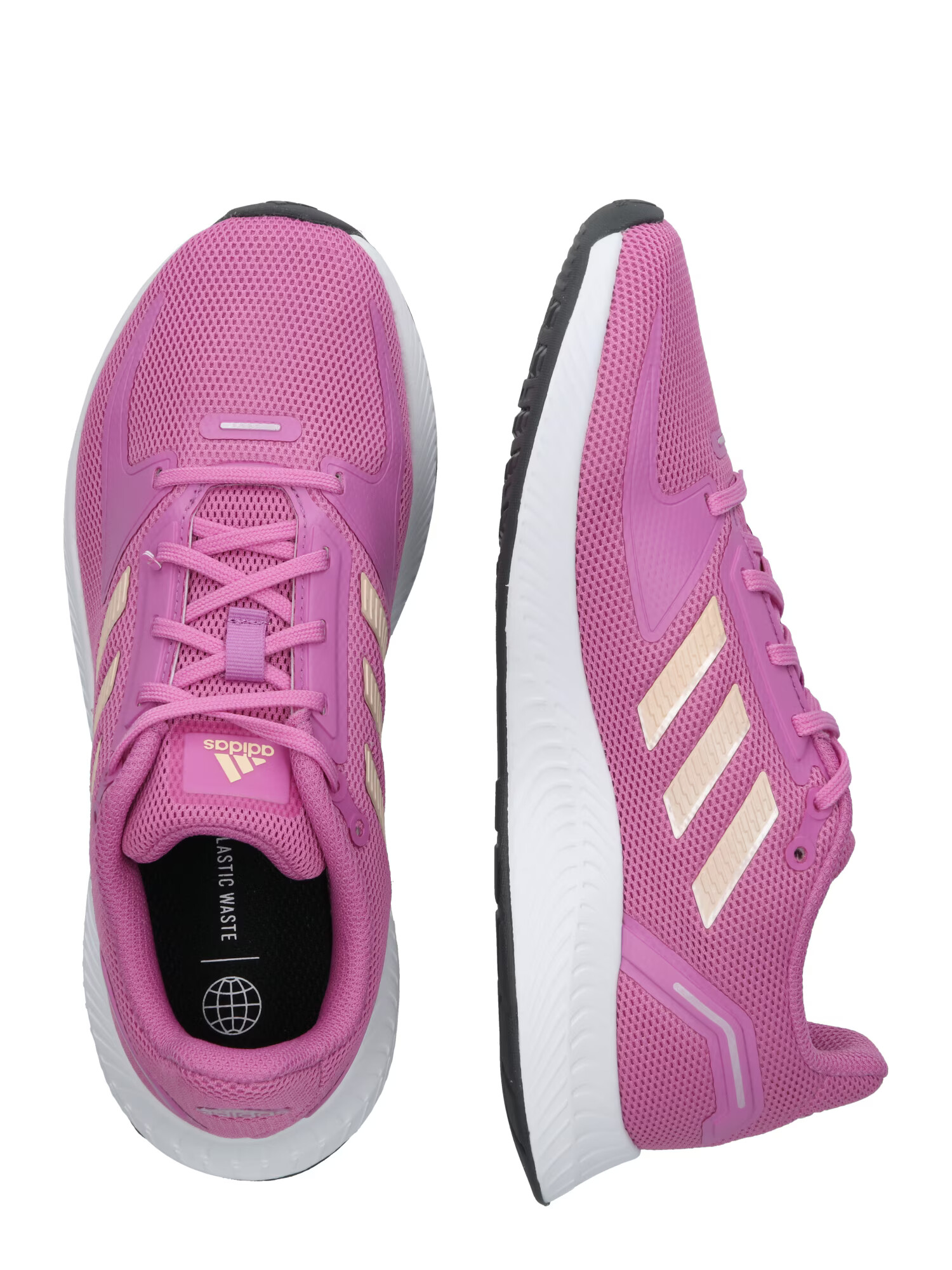 ADIDAS PERFORMANCE Sneaker de alergat 'Run Falcon 2.0' mauve / portocaliu pastel - Pled.ro