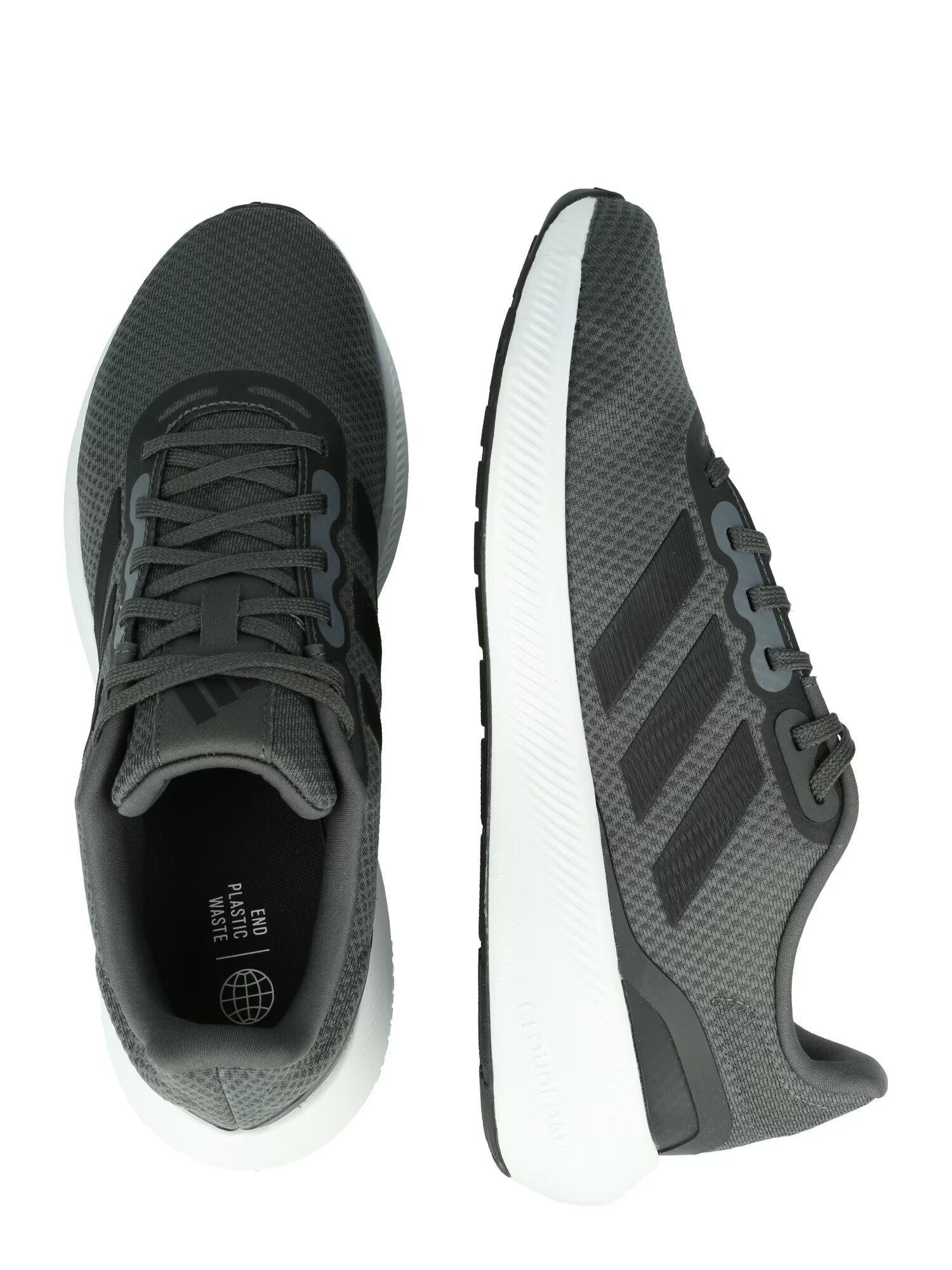 ADIDAS PERFORMANCE Sneaker de alergat 'Runfalcon Wide 3' gri închis / negru - Pled.ro