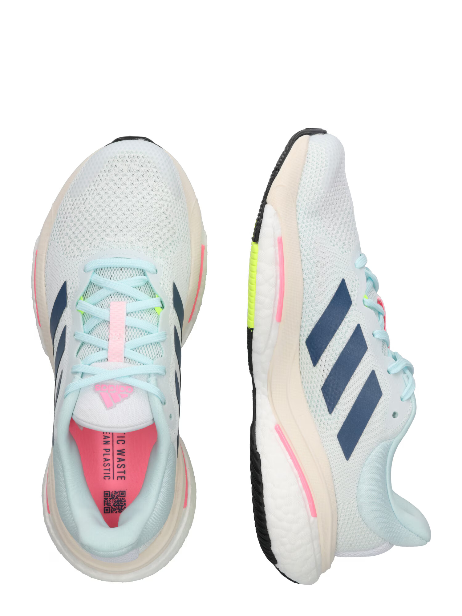 ADIDAS SPORTSWEAR Sneaker low 'Solar Glide 5' bleumarin / albastru pastel / roz / alb - Pled.ro