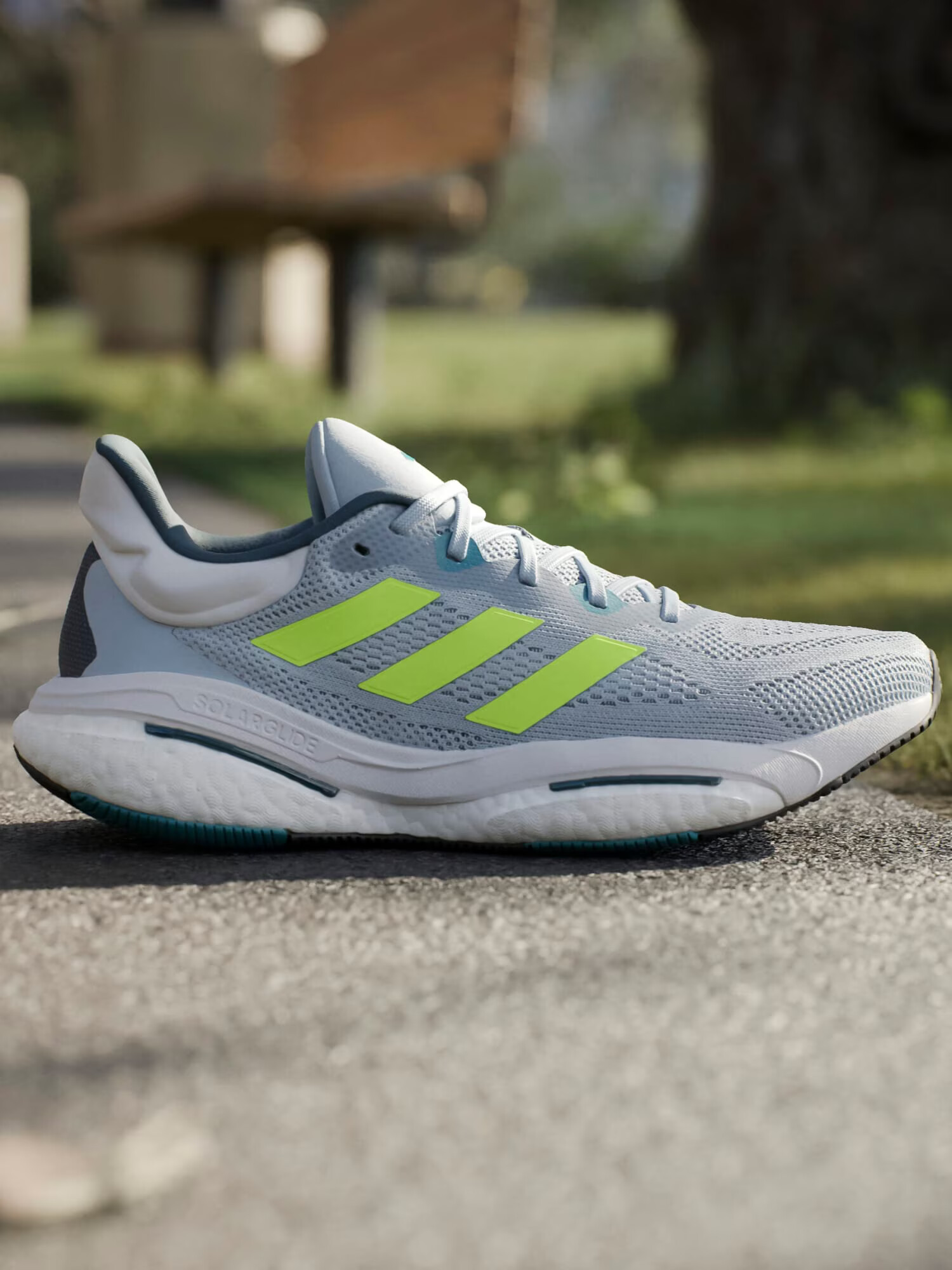 ADIDAS PERFORMANCE Sneaker de alergat 'Solarglide 6' opal / verde limetă - Pled.ro