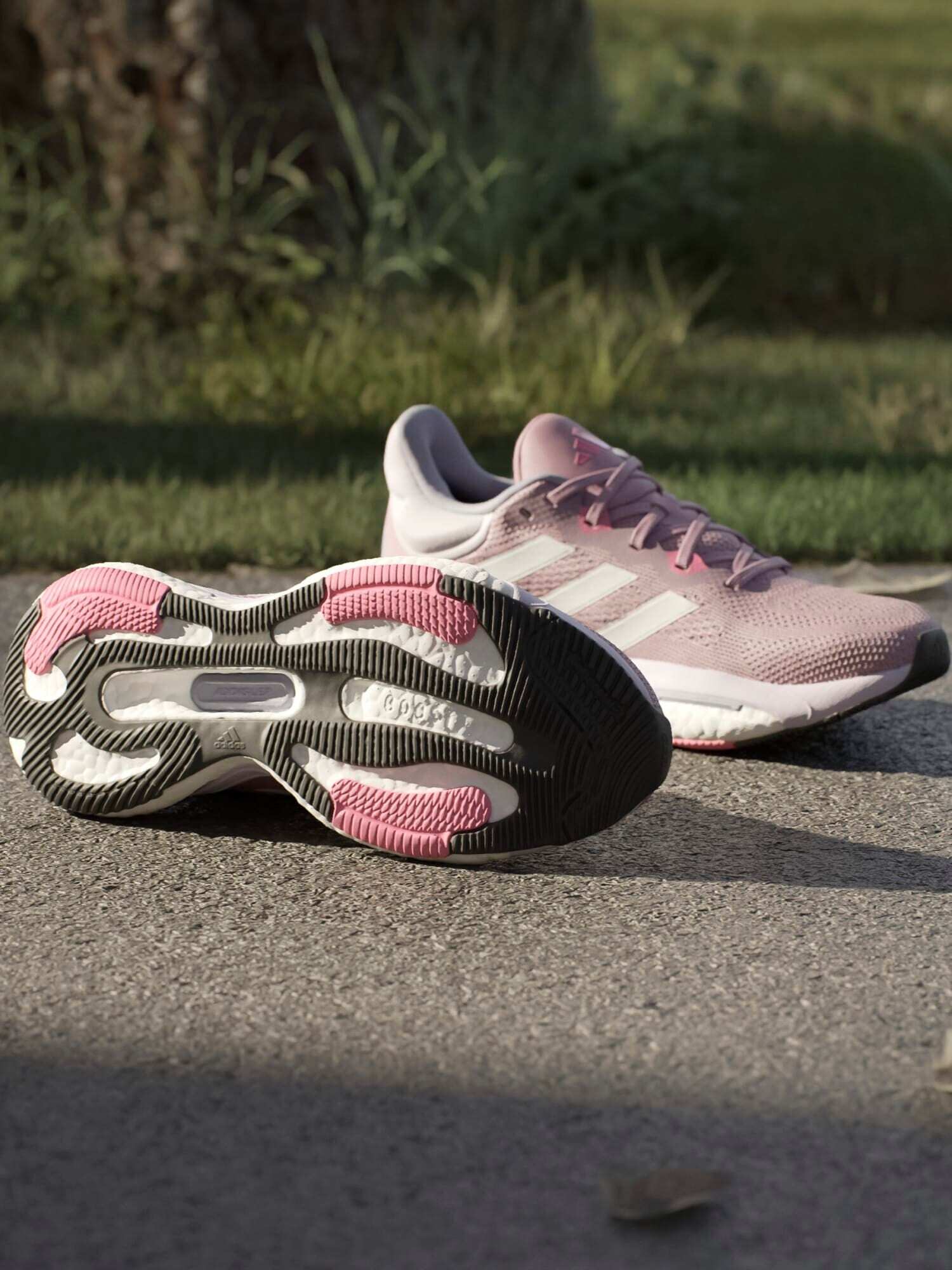 ADIDAS PERFORMANCE Sneaker de alergat 'Solarglide 6' rosé / roz deschis / alb - Pled.ro