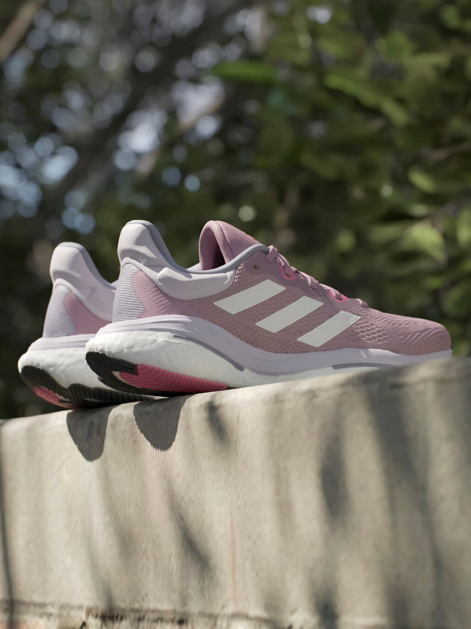 ADIDAS PERFORMANCE Sneaker de alergat 'Solarglide 6' rosé / roz deschis / alb - Pled.ro