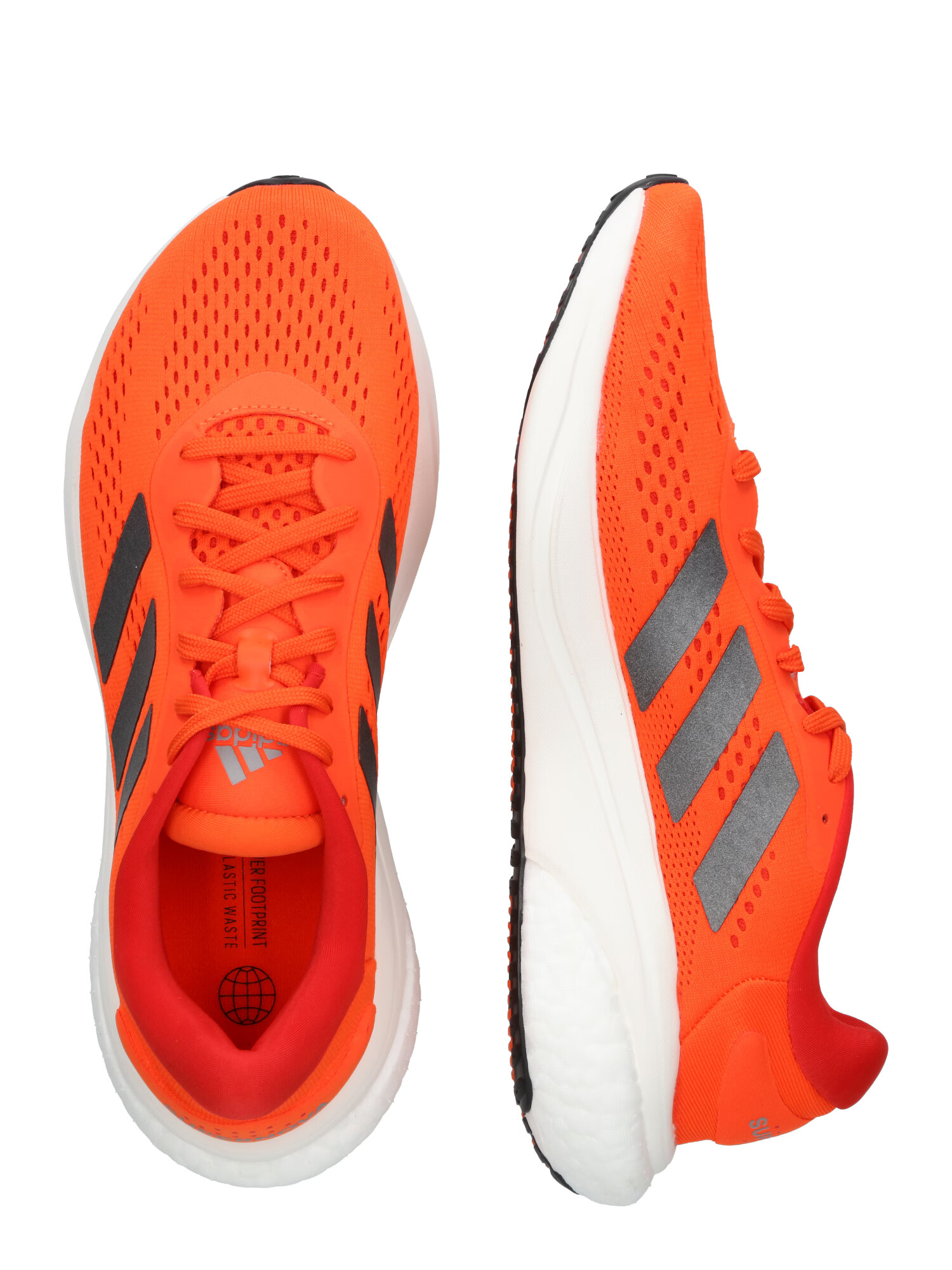 ADIDAS SPORTSWEAR Sneaker low 'Supernova 2.0' gri metalic / portocaliu - Pled.ro