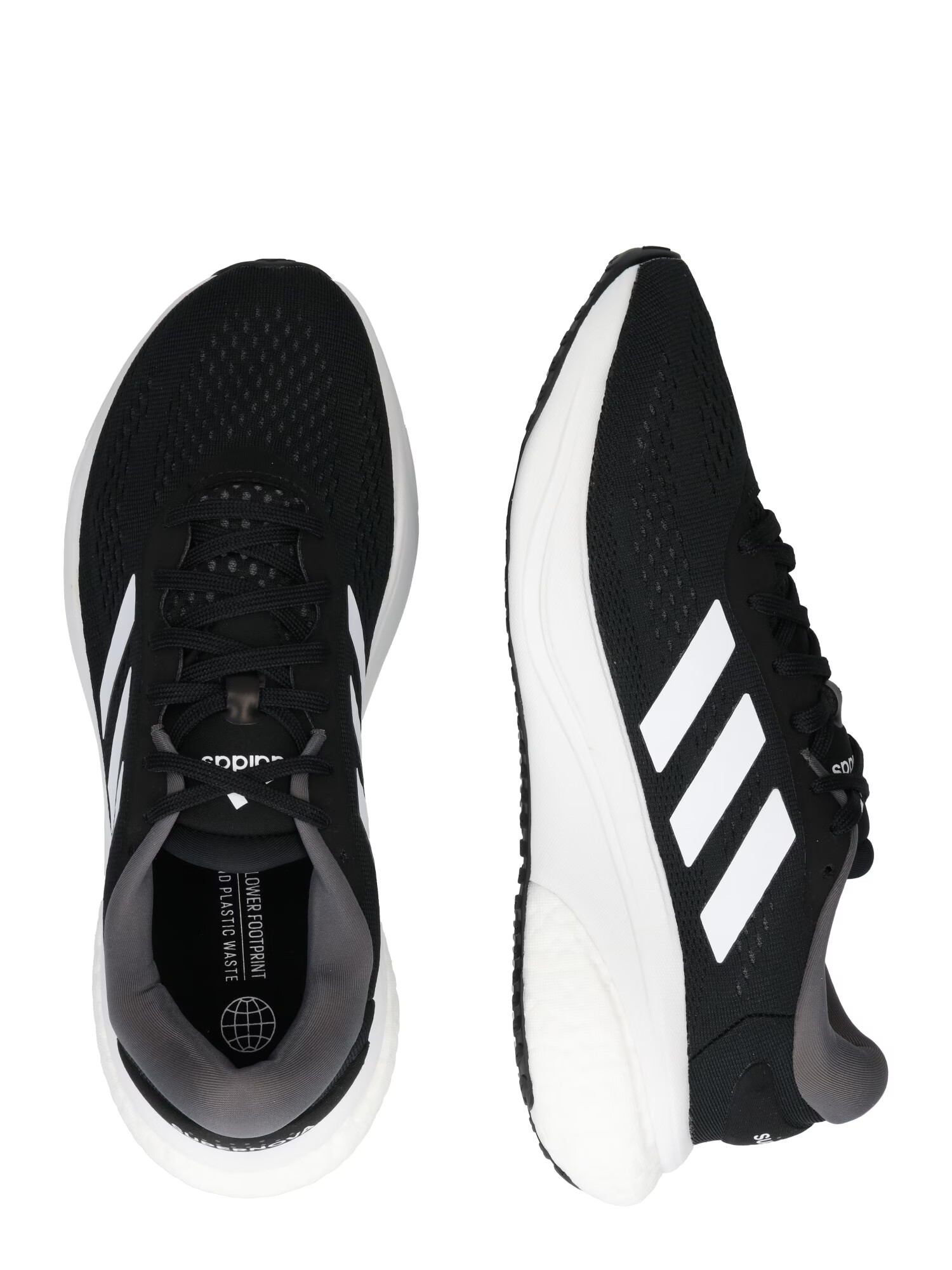 ADIDAS SPORTSWEAR Sneaker low 'Supernova 2.0' negru / alb - Pled.ro