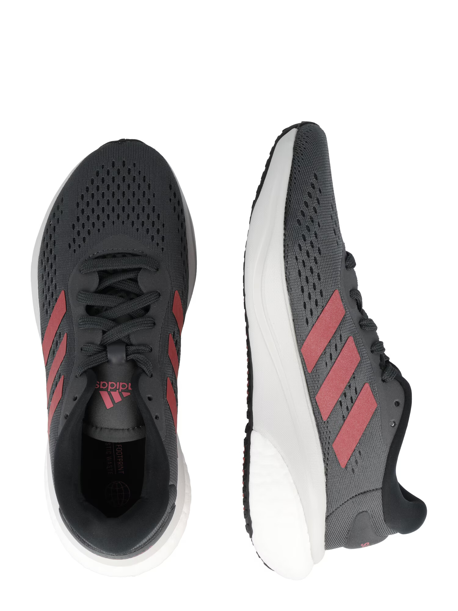 ADIDAS SPORTSWEAR Sneaker de alergat 'SUPERNOVA 2' gri / sângeriu - Pled.ro