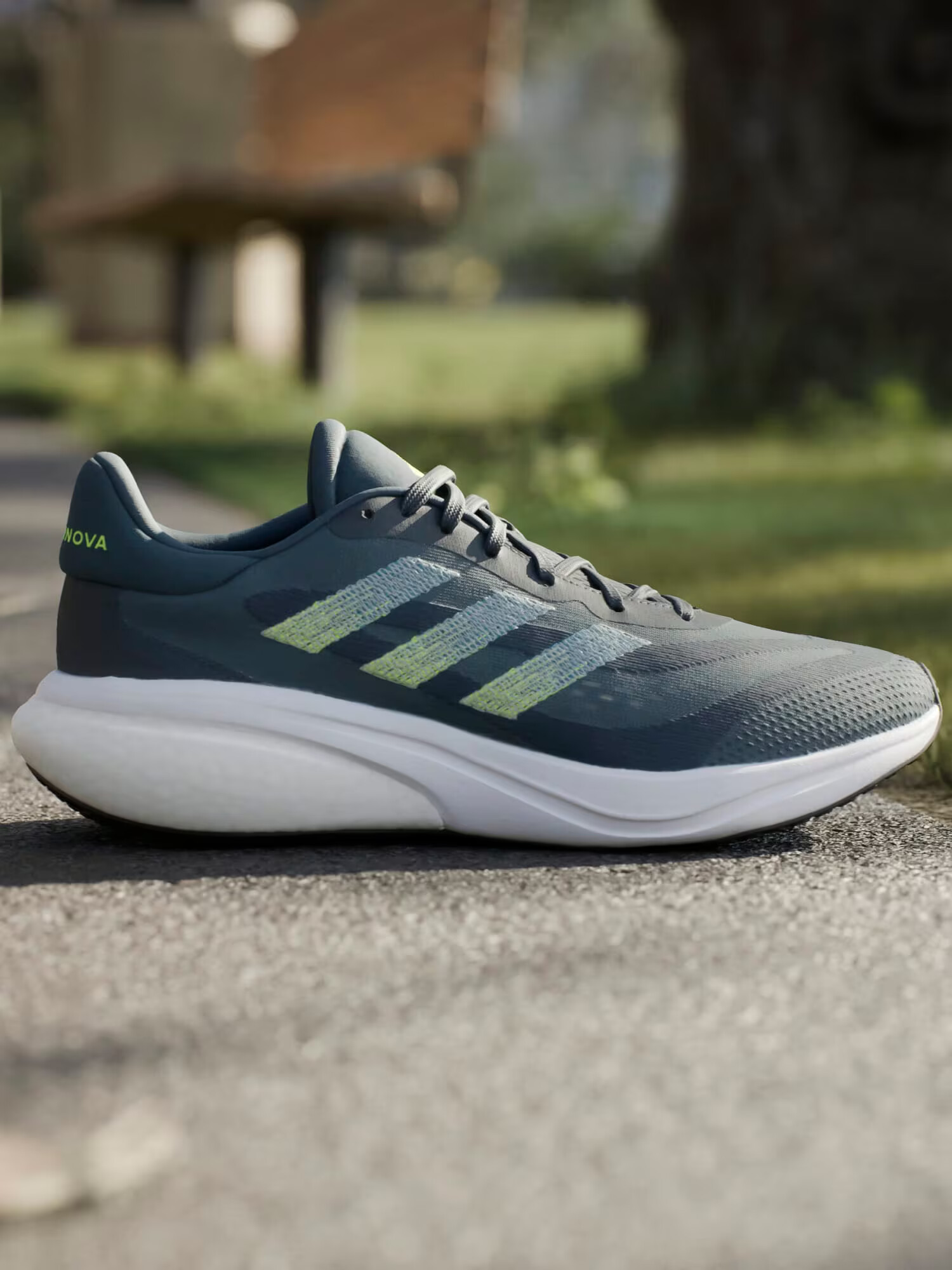 ADIDAS PERFORMANCE Sneaker de alergat 'Supernova 3 ' albastru porumbel / verde petrol / verde deschis - Pled.ro