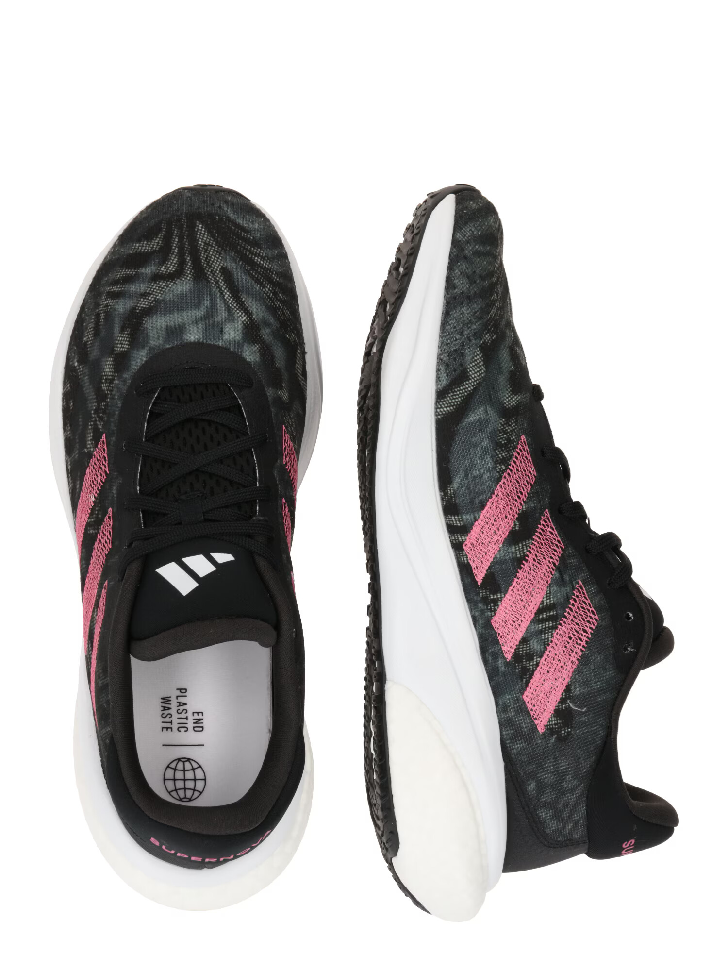 ADIDAS PERFORMANCE Sneaker de alergat 'Supernova 3 ' gri metalic / roz / negru / alb - Pled.ro