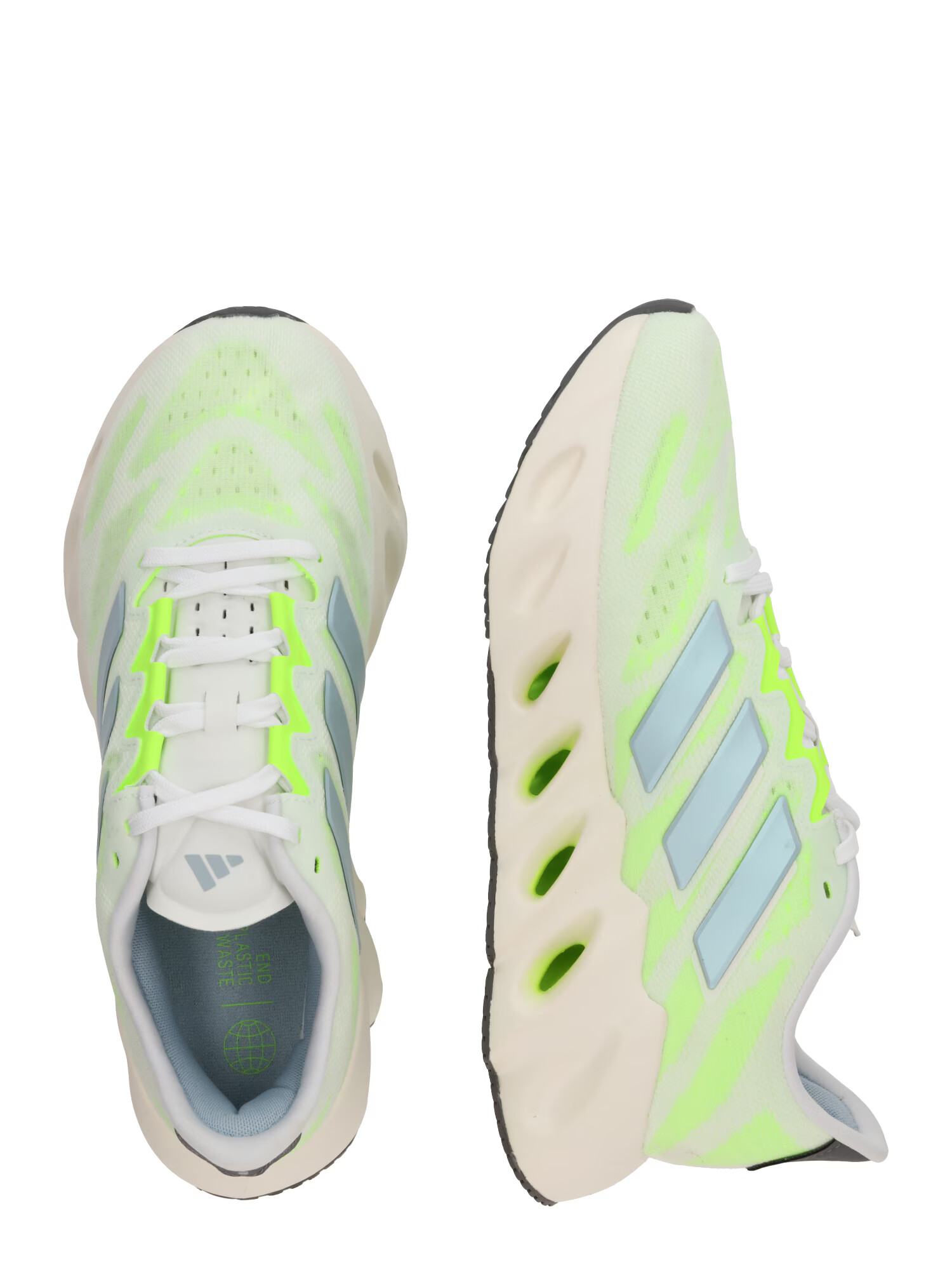 ADIDAS PERFORMANCE Sneaker de alergat 'Switch Fwd ' albastru fumuriu / galben citron / verde neon / alb - Pled.ro