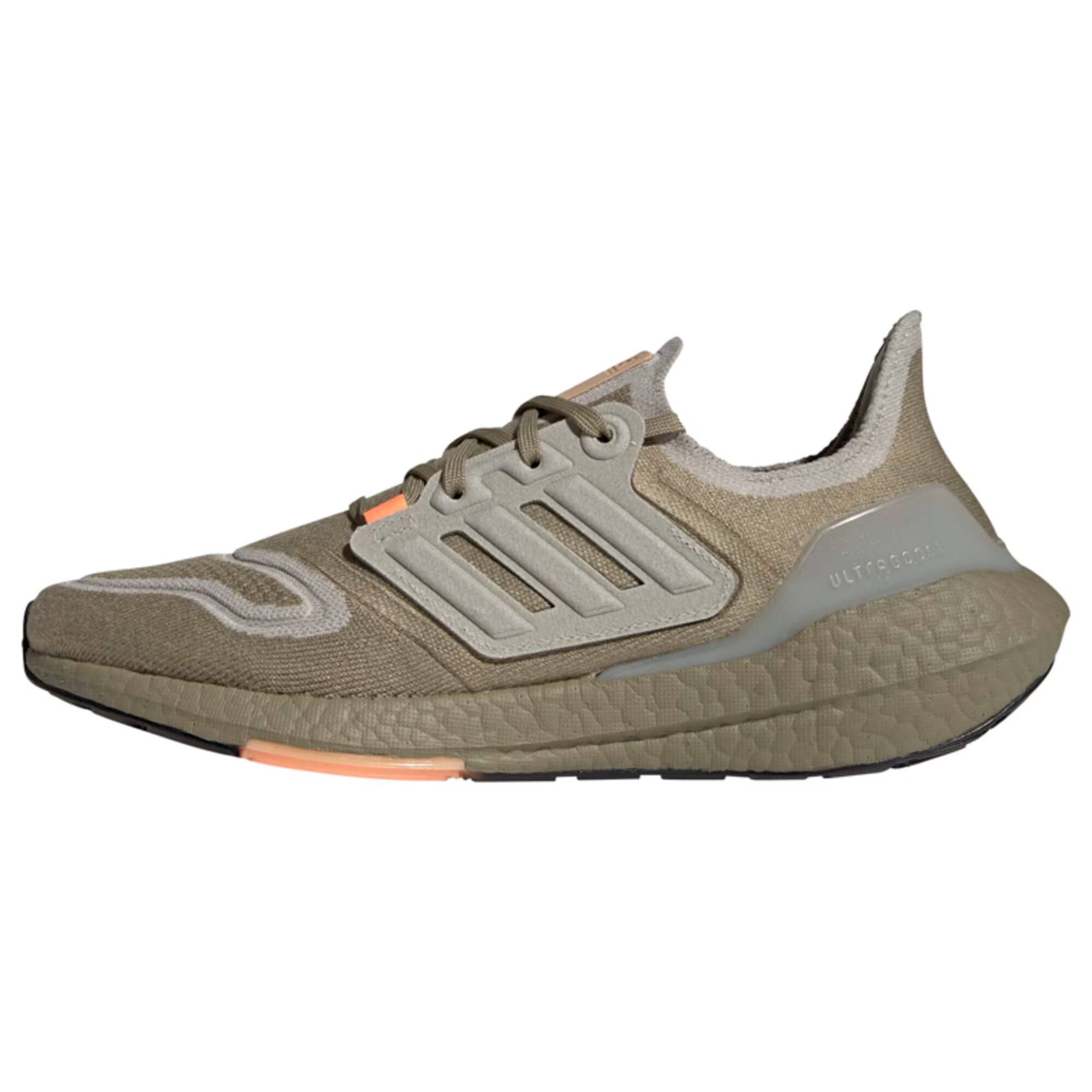 ADIDAS PERFORMANCE Sneaker de alergat 'Ultraboost 22' gri / oliv / portocaliu - Pled.ro