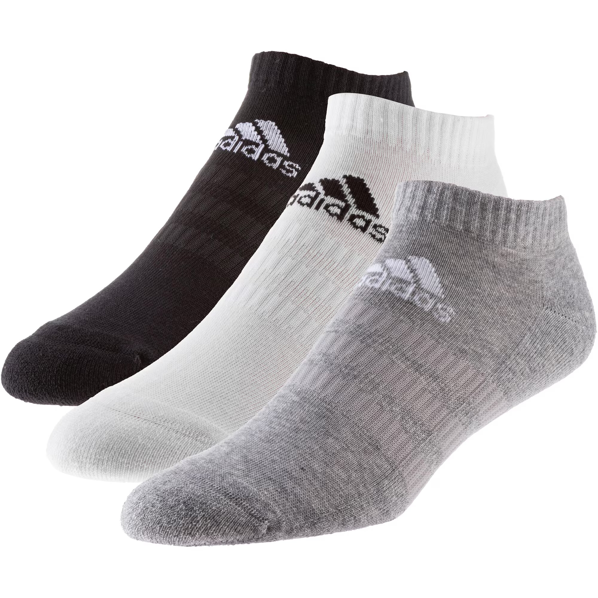 ADIDAS PERFORMANCE Șosete sport 'Cush' gri / negru / alb - Pled.ro