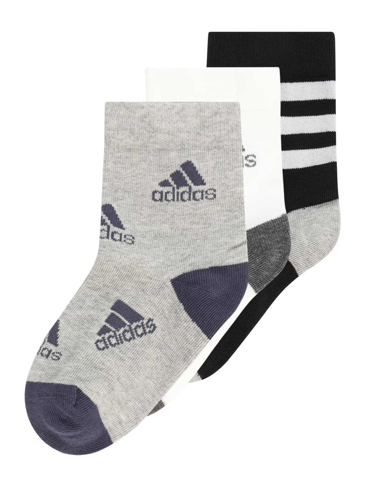 ADIDAS PERFORMANCE Șosete sport 'Graphic ' gri / negru / alb - Pled.ro