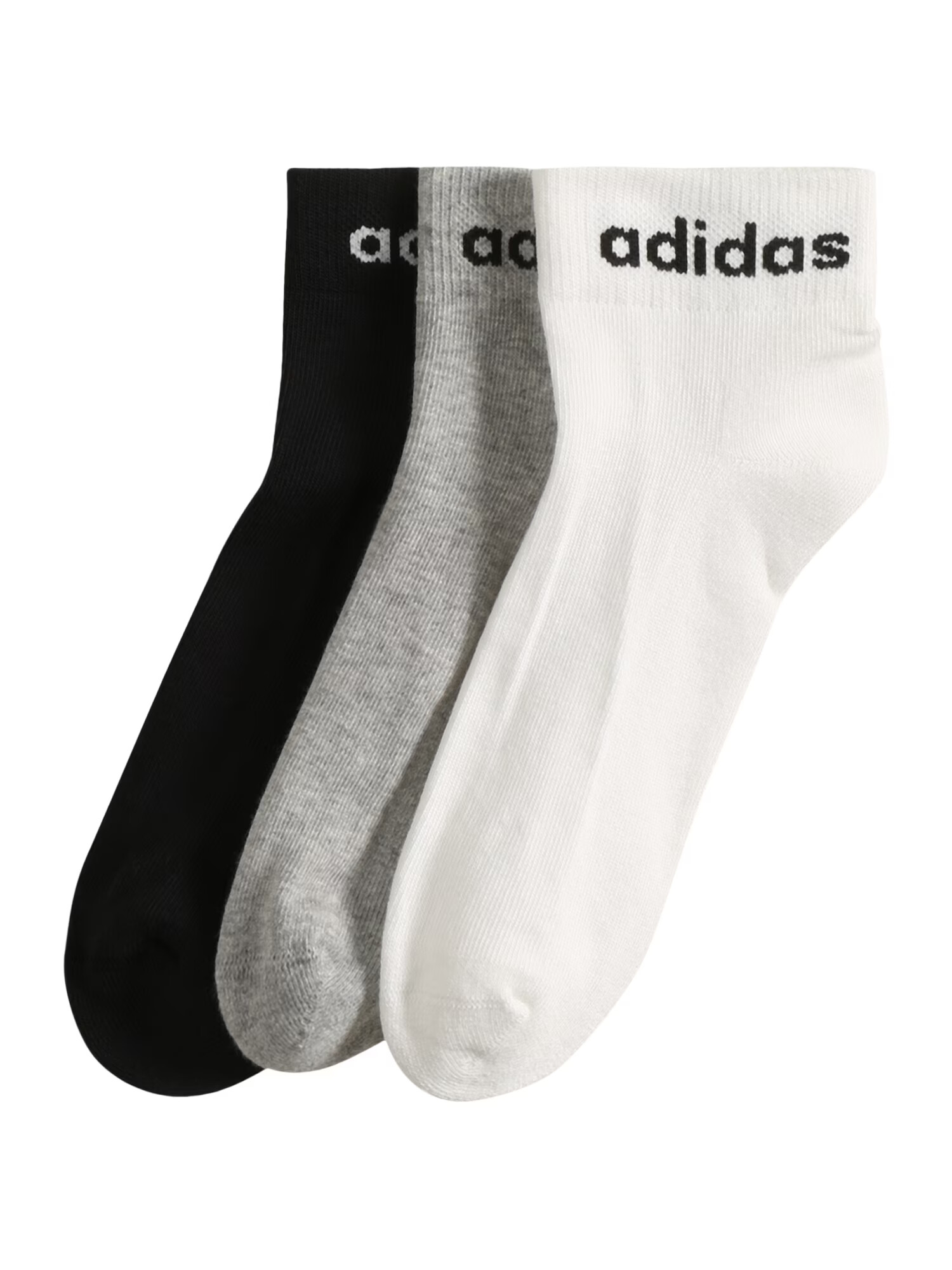 ADIDAS PERFORMANCE Șosete sport gri / negru / alb - Pled.ro