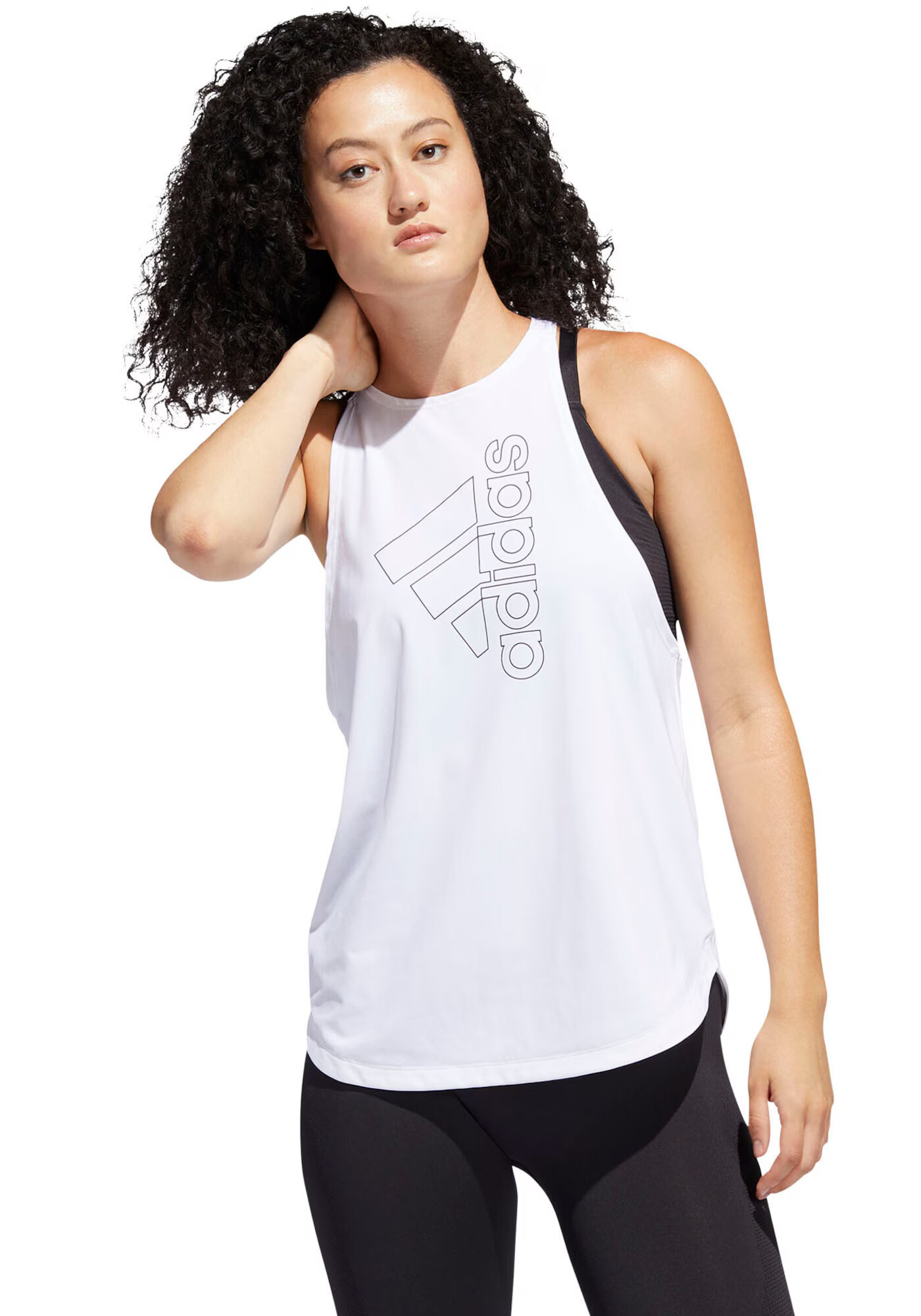 ADIDAS SPORTSWEAR Sport top alb - Pled.ro