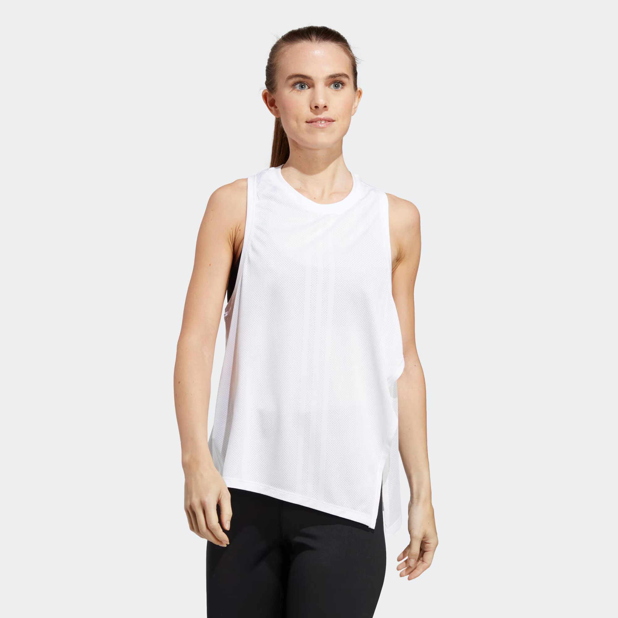 ADIDAS PERFORMANCE Sport top 'Hiit Aeroready Quickburn ' alb - Pled.ro