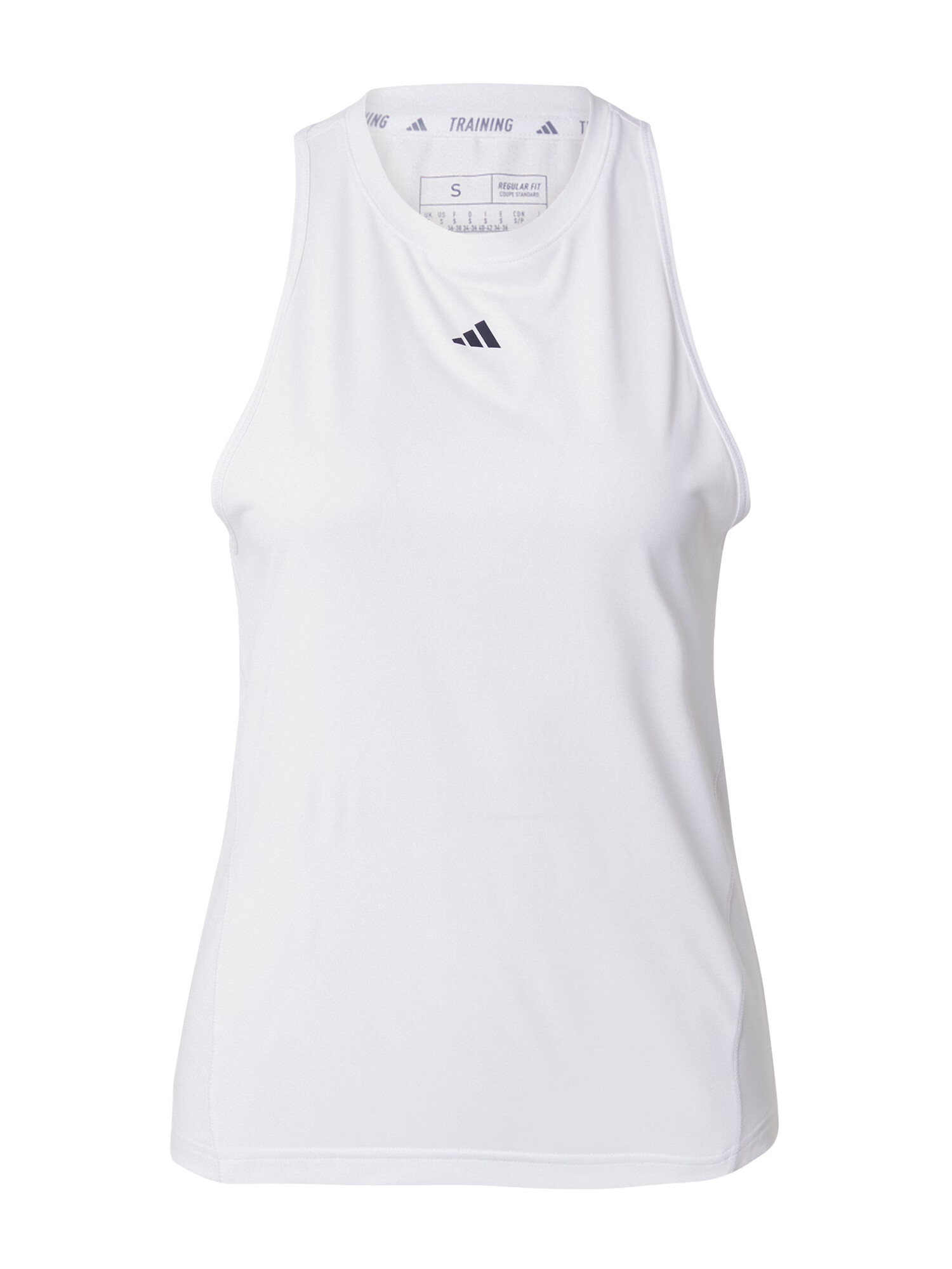 ADIDAS PERFORMANCE Sport top 'Designed For Training' negru / alb - Pled.ro