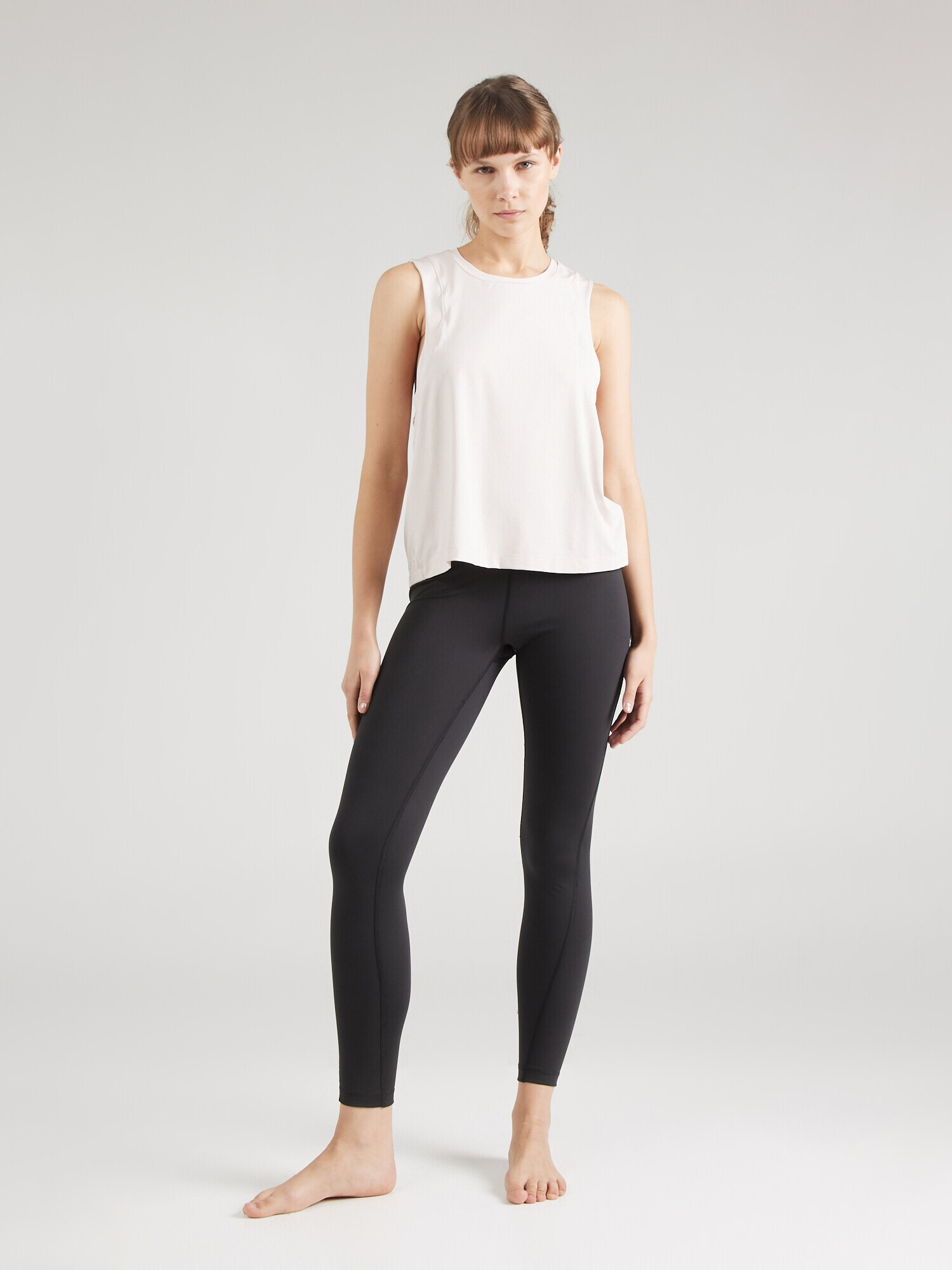 ADIDAS PERFORMANCE Sport top ecru - Pled.ro