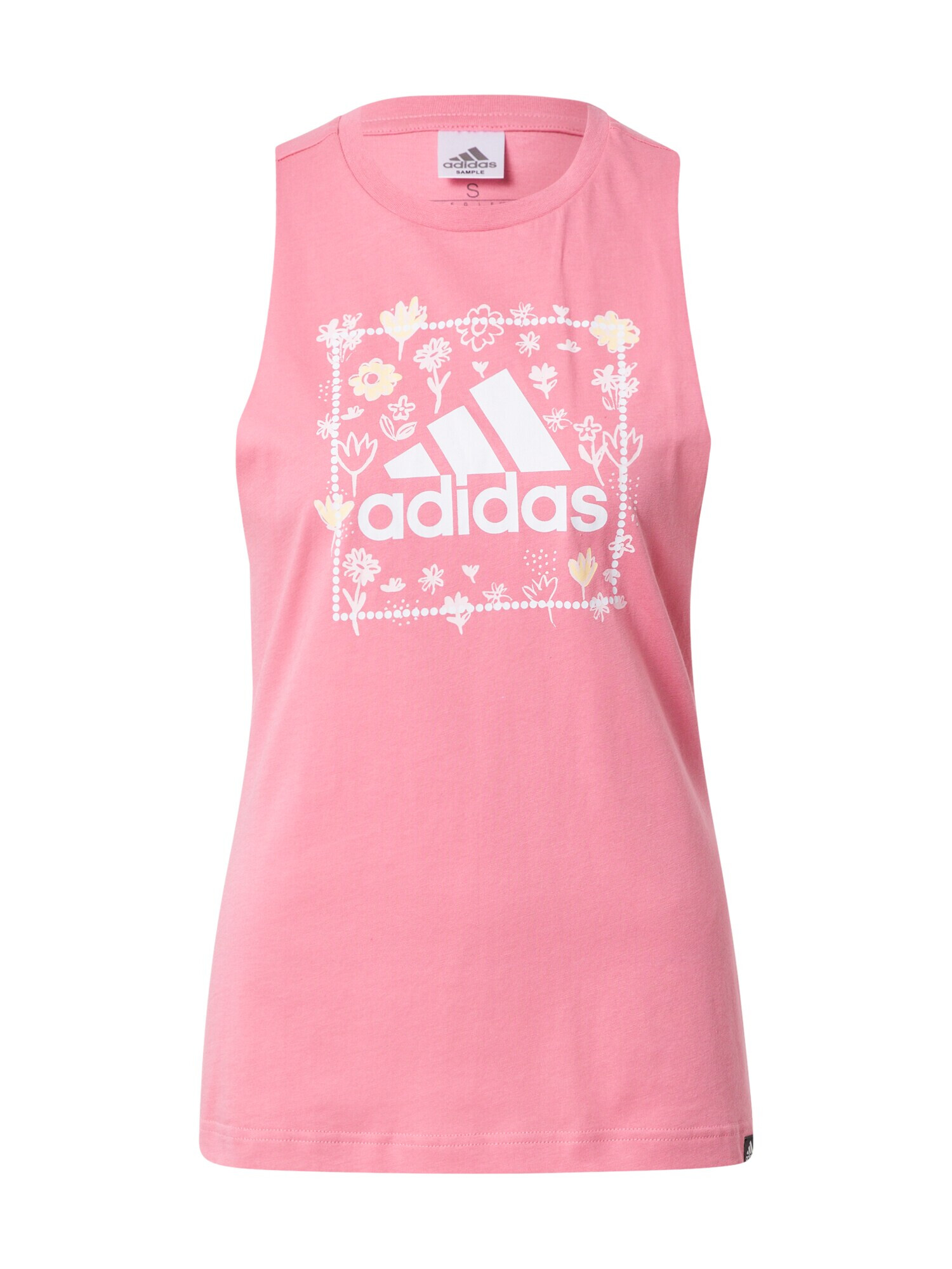 ADIDAS SPORTSWEAR Sport top galben deschis / roz / alb - Pled.ro