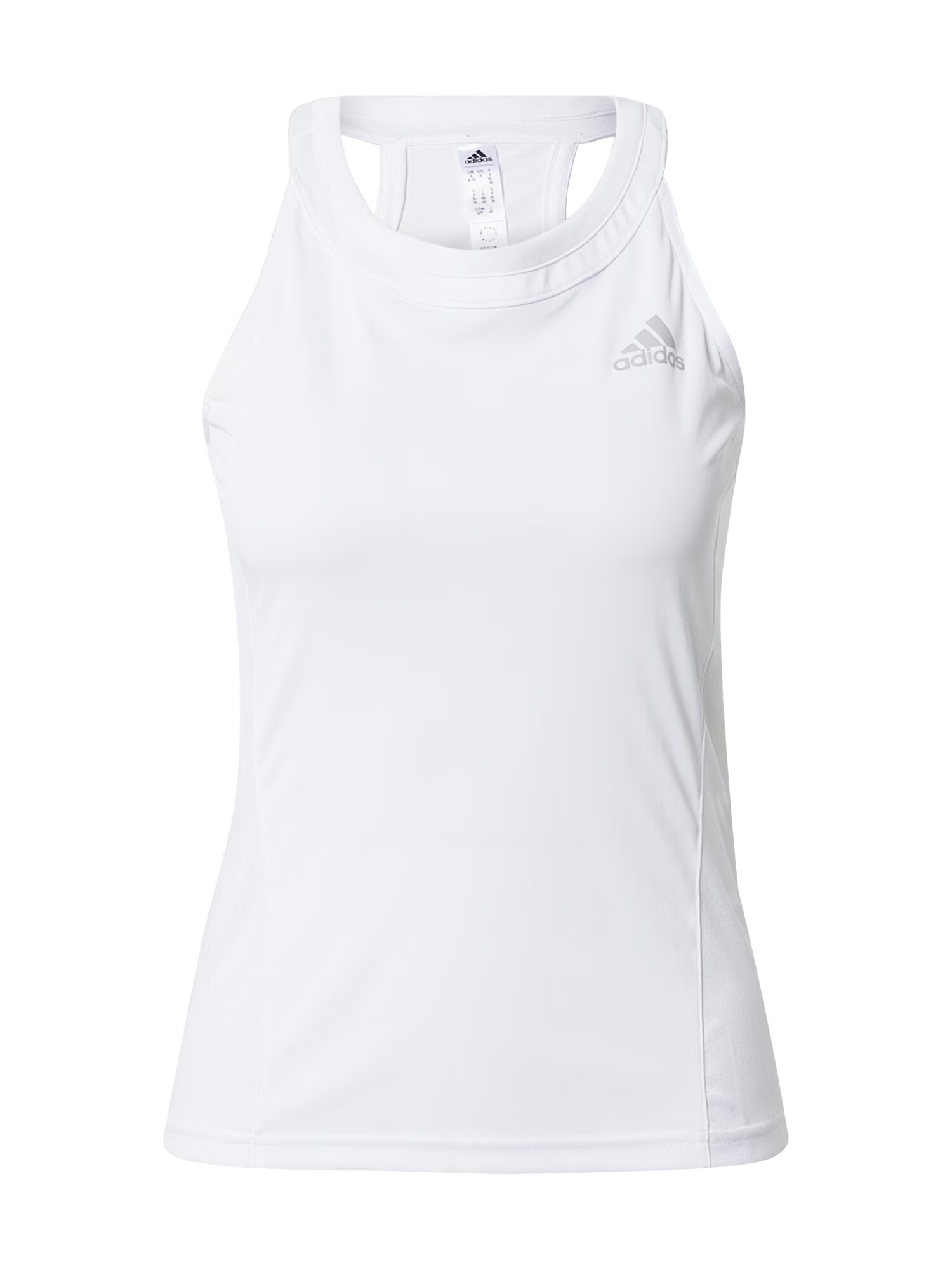 ADIDAS PERFORMANCE Sport top 'Train Essentials' gri deschis / alb - Pled.ro