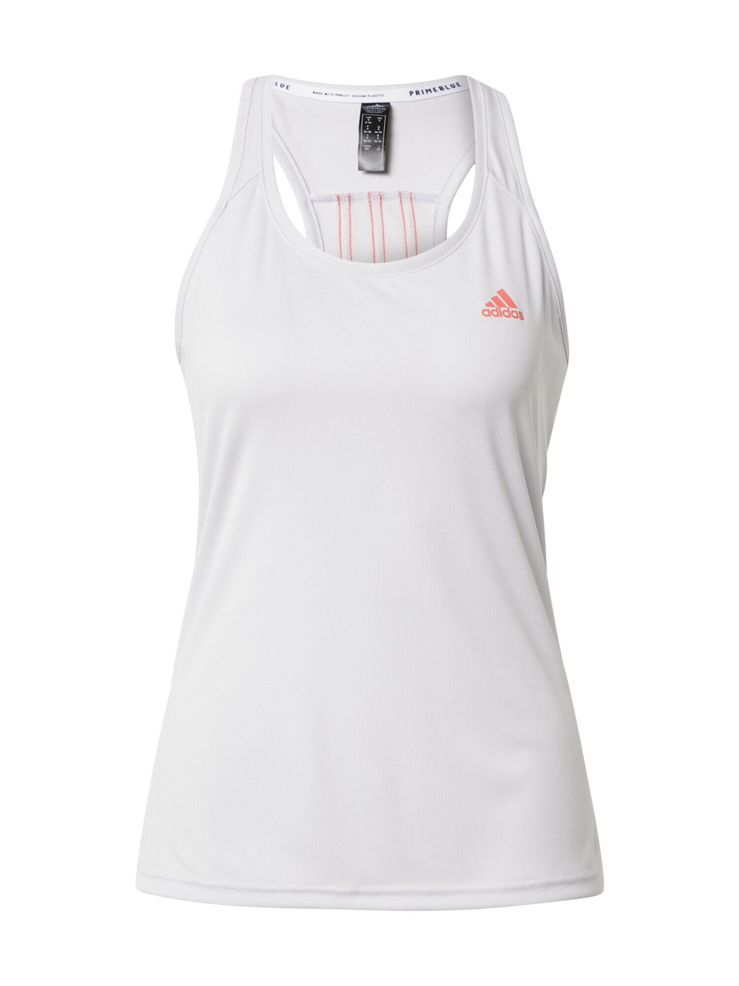 ADIDAS SPORTSWEAR Sport top gri deschis / portocaliu - Pled.ro