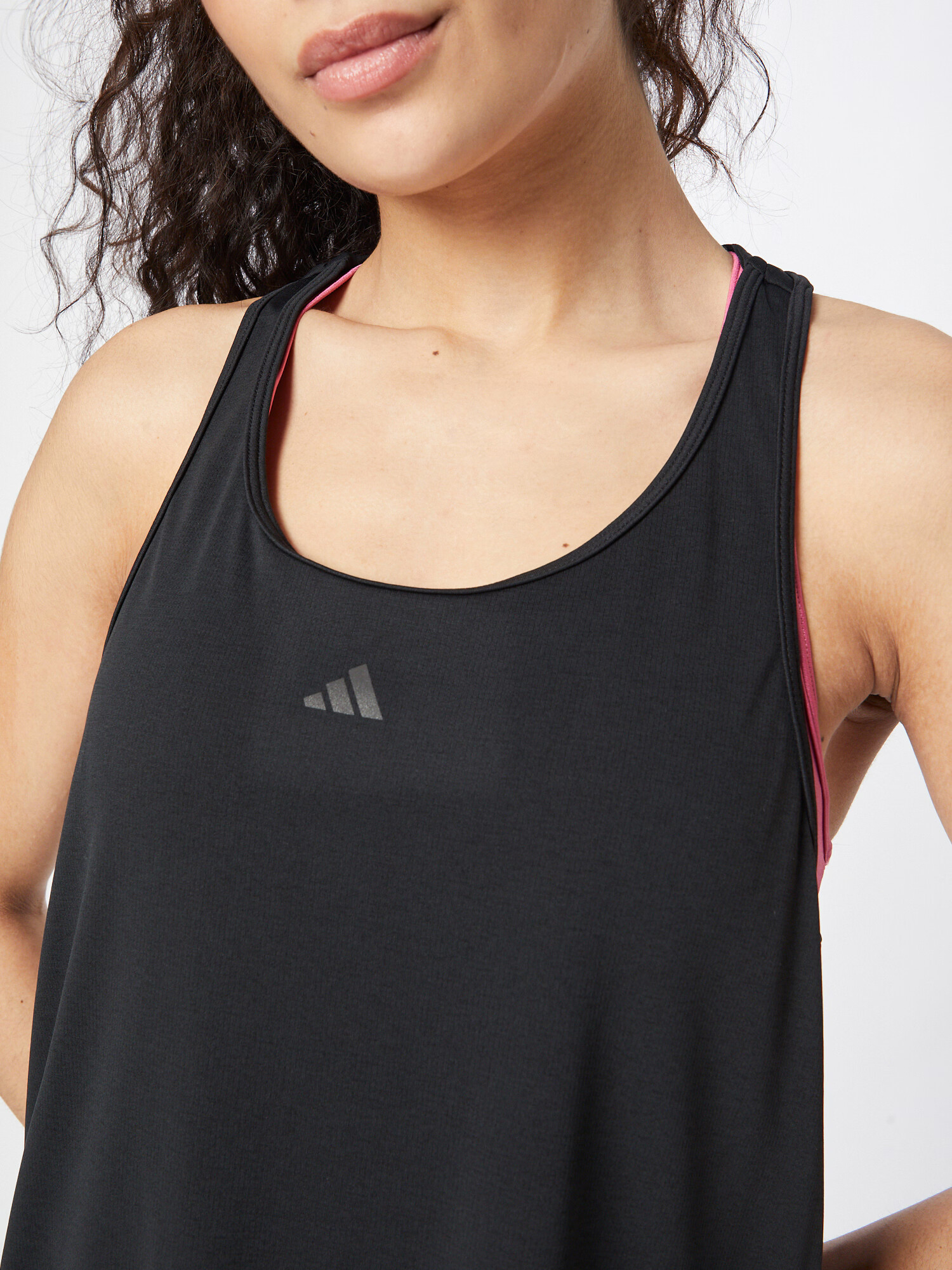 ADIDAS PERFORMANCE Sport top 'Hiit Heat.Rdy ' gri închis / negru - Pled.ro