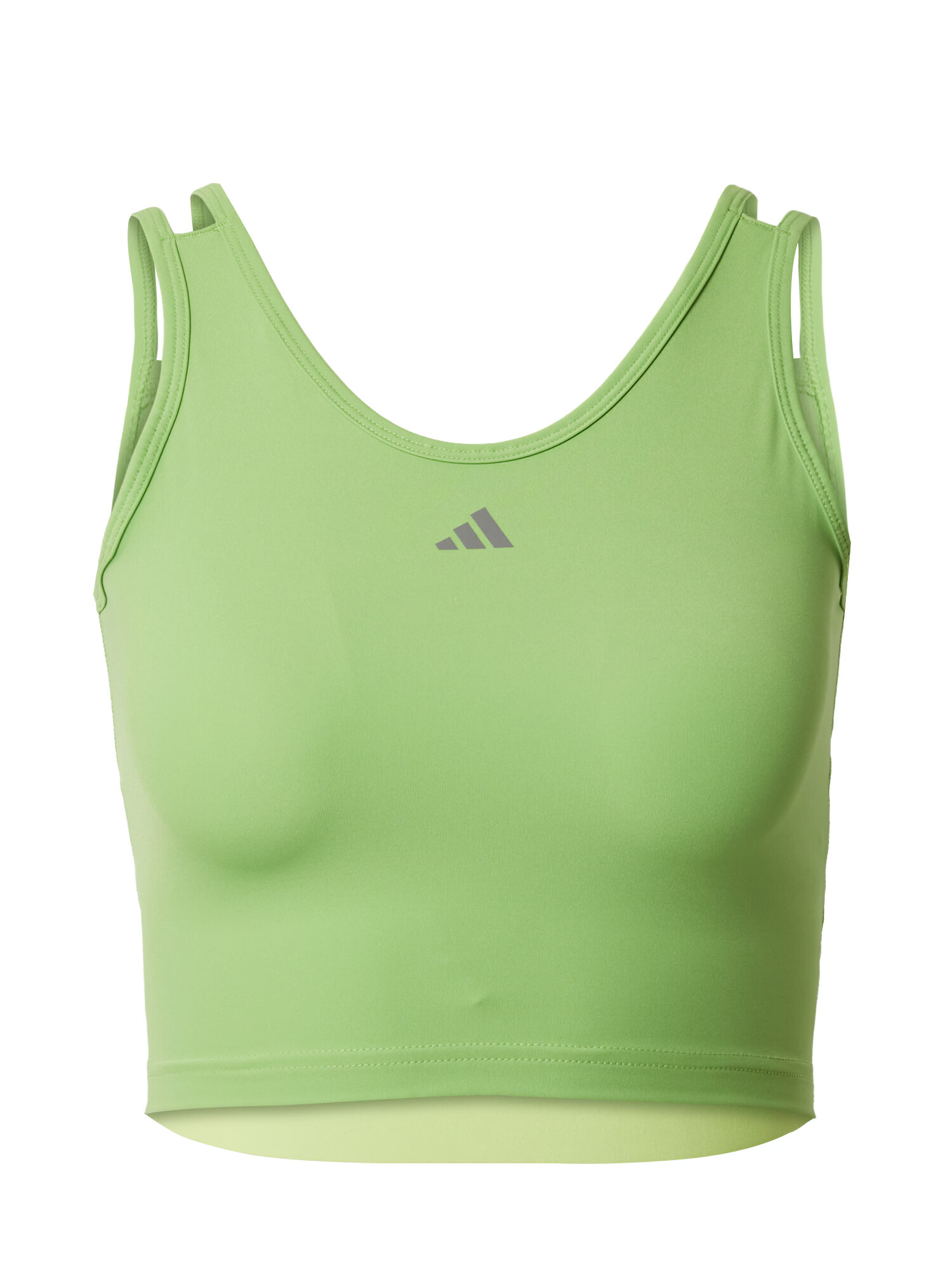 ADIDAS PERFORMANCE Sport top 'Hiit Heat.Rdy ' gri închis / verde măr - Pled.ro