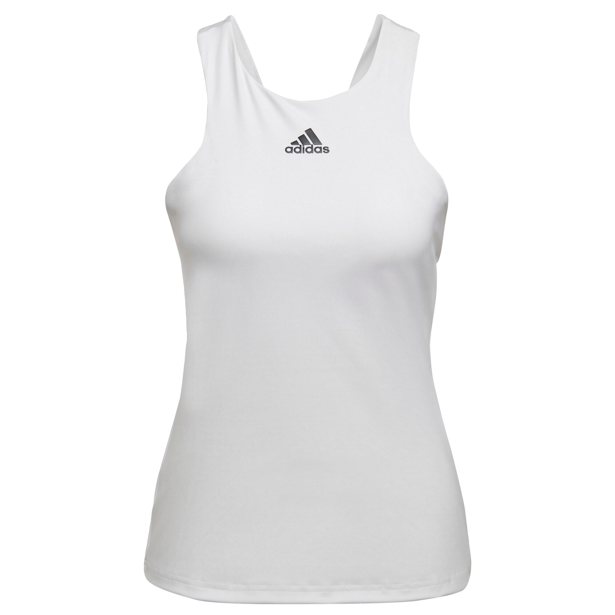 ADIDAS SPORTSWEAR Sport top gri metalic / alb - Pled.ro