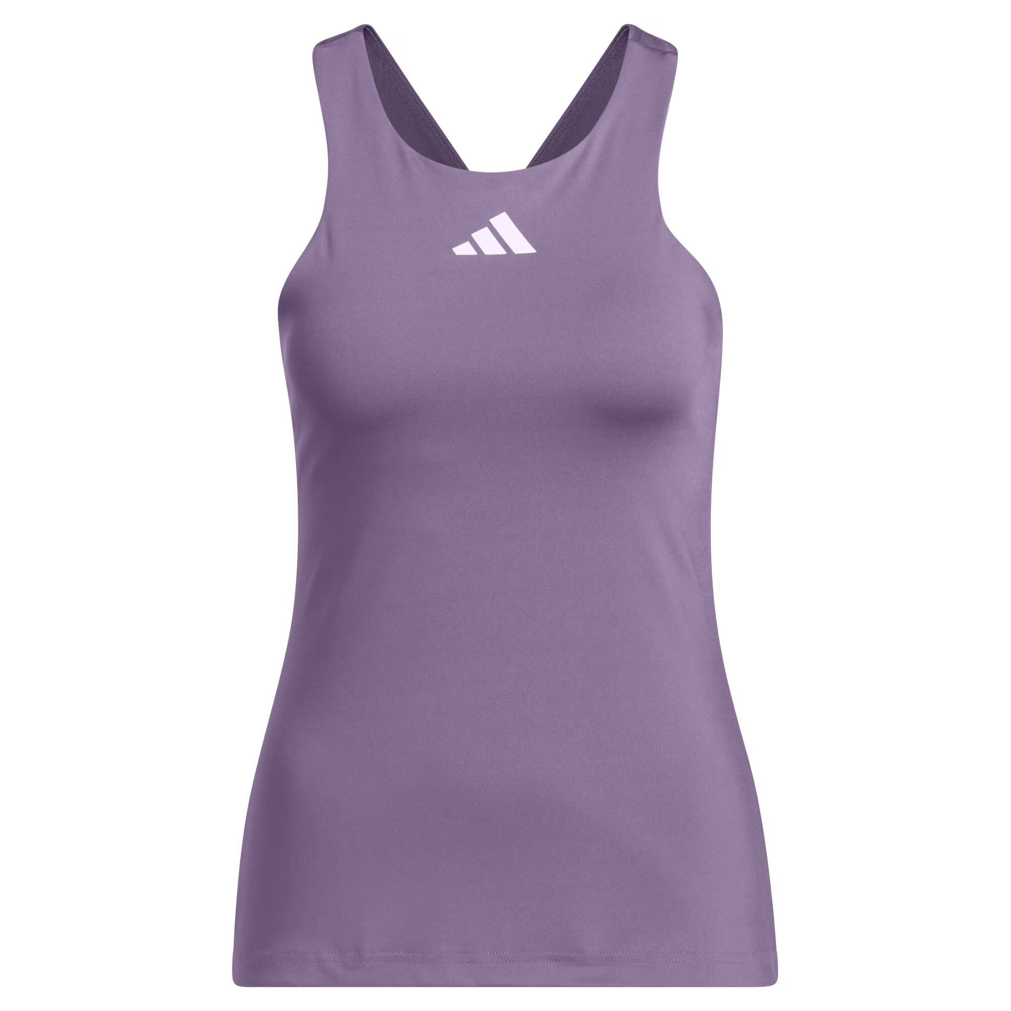 ADIDAS PERFORMANCE Sport top lila / alb - Pled.ro