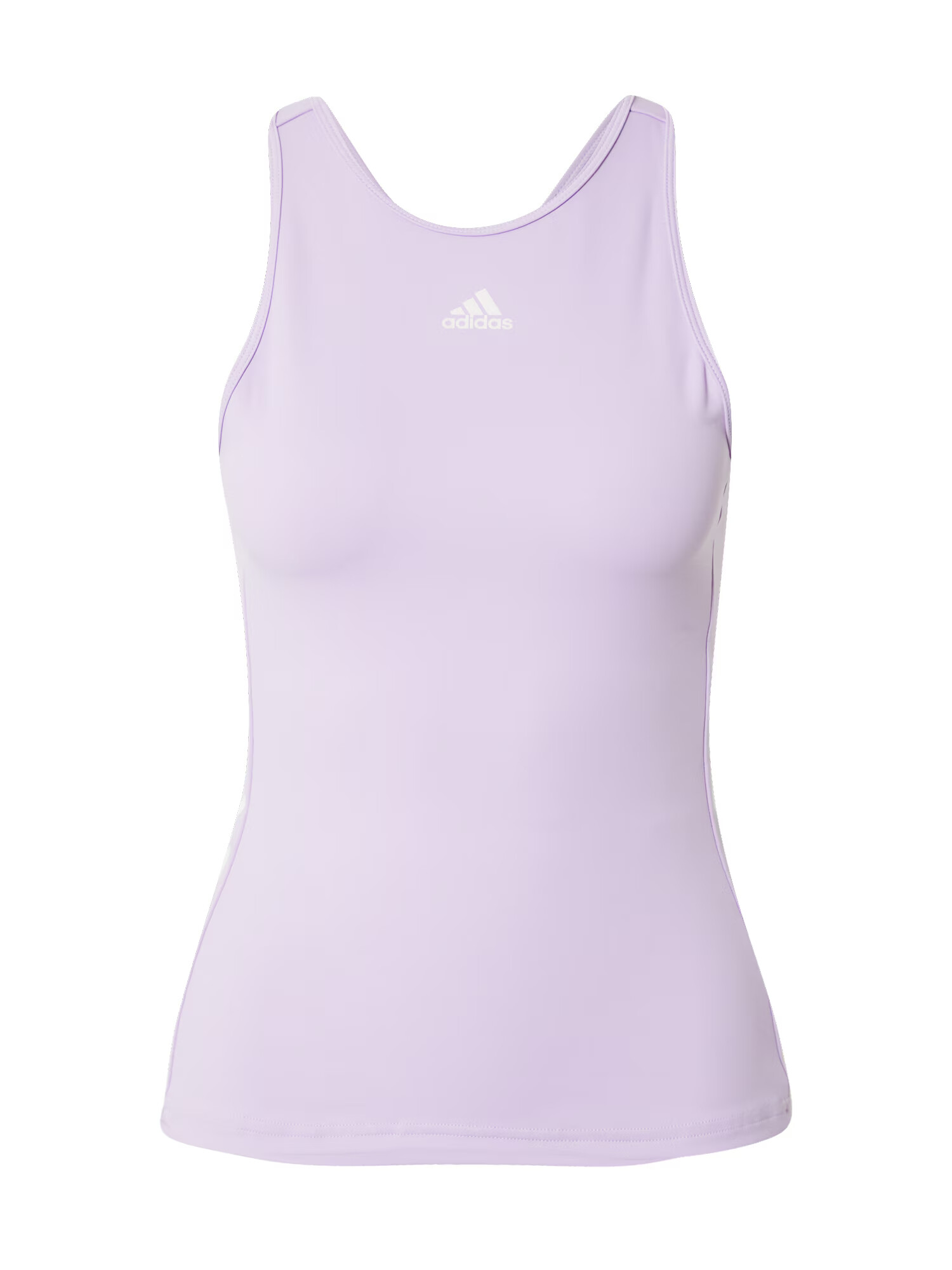 ADIDAS SPORTSWEAR Sport top 'Hyperglam' mov pastel / alb - Pled.ro