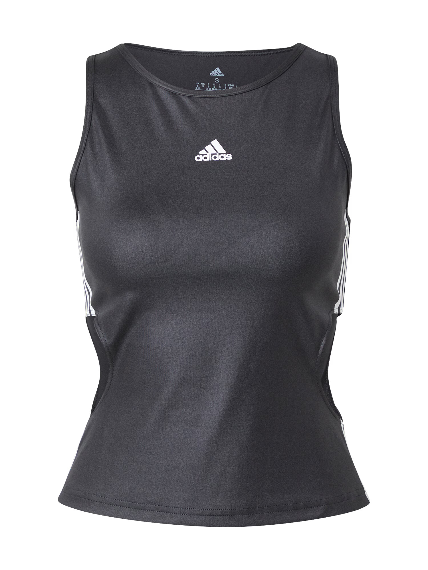 ADIDAS SPORTSWEAR Sport top negru / alb - Pled.ro