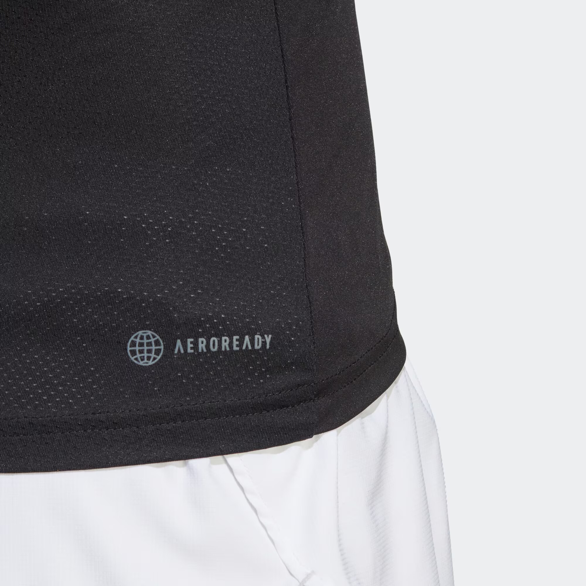 ADIDAS PERFORMANCE Sport top 'Club ' negru / alb - Pled.ro