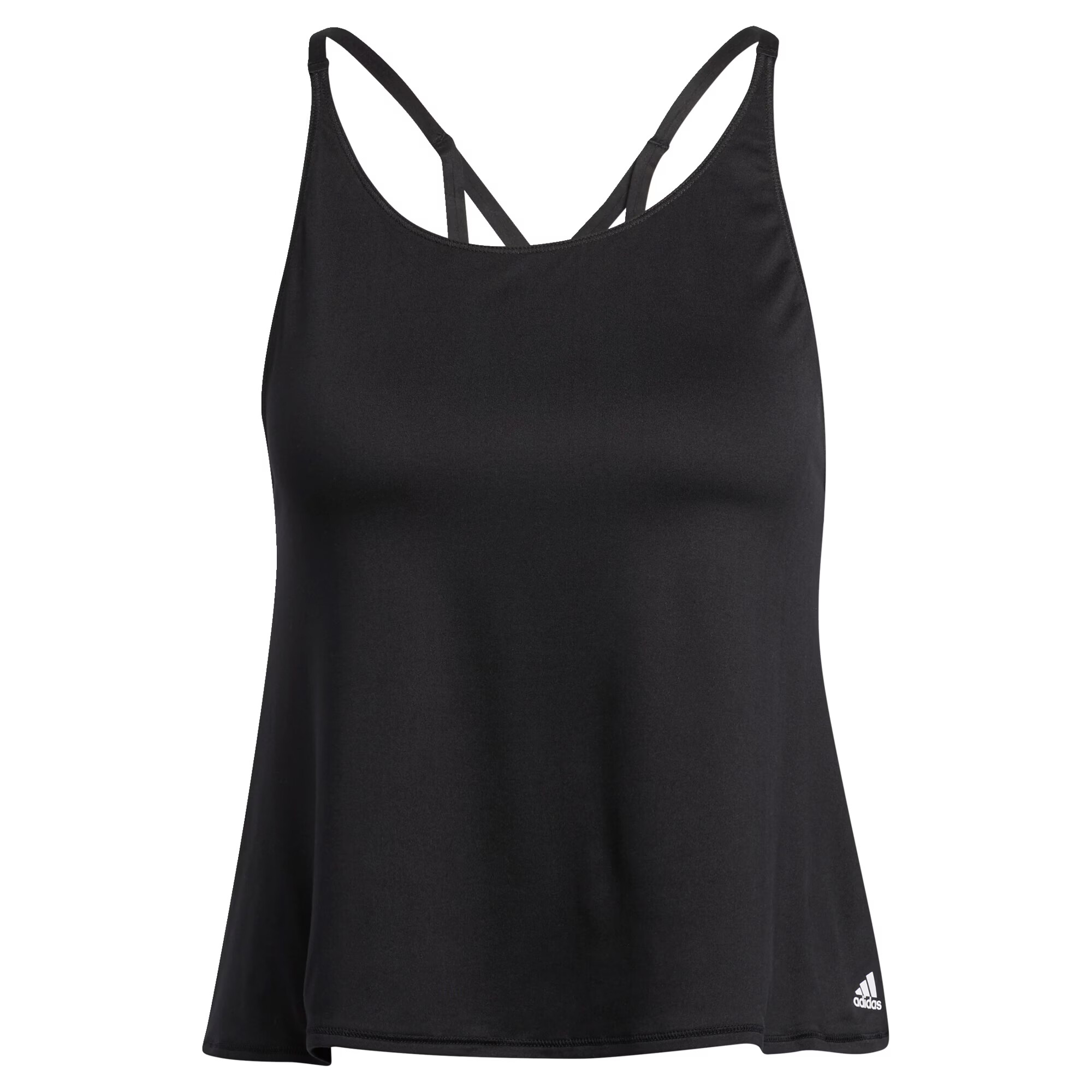 ADIDAS SPORTSWEAR Sport top negru / alb - Pled.ro