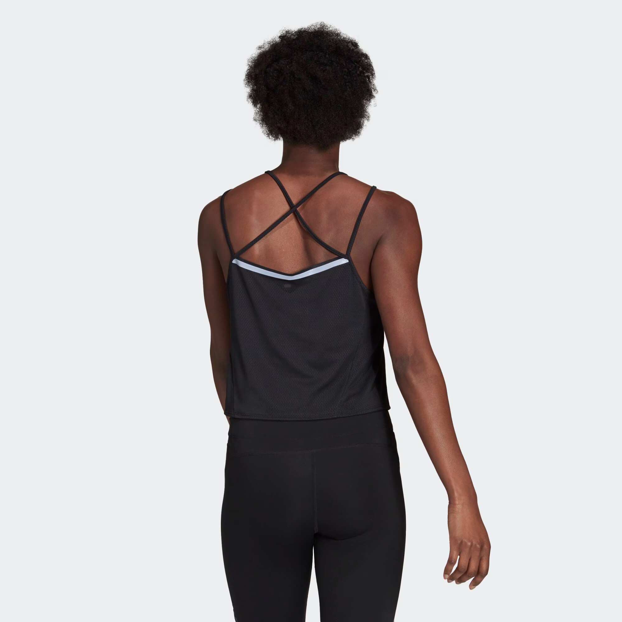 ADIDAS SPORTSWEAR Sport top negru / alb - Pled.ro