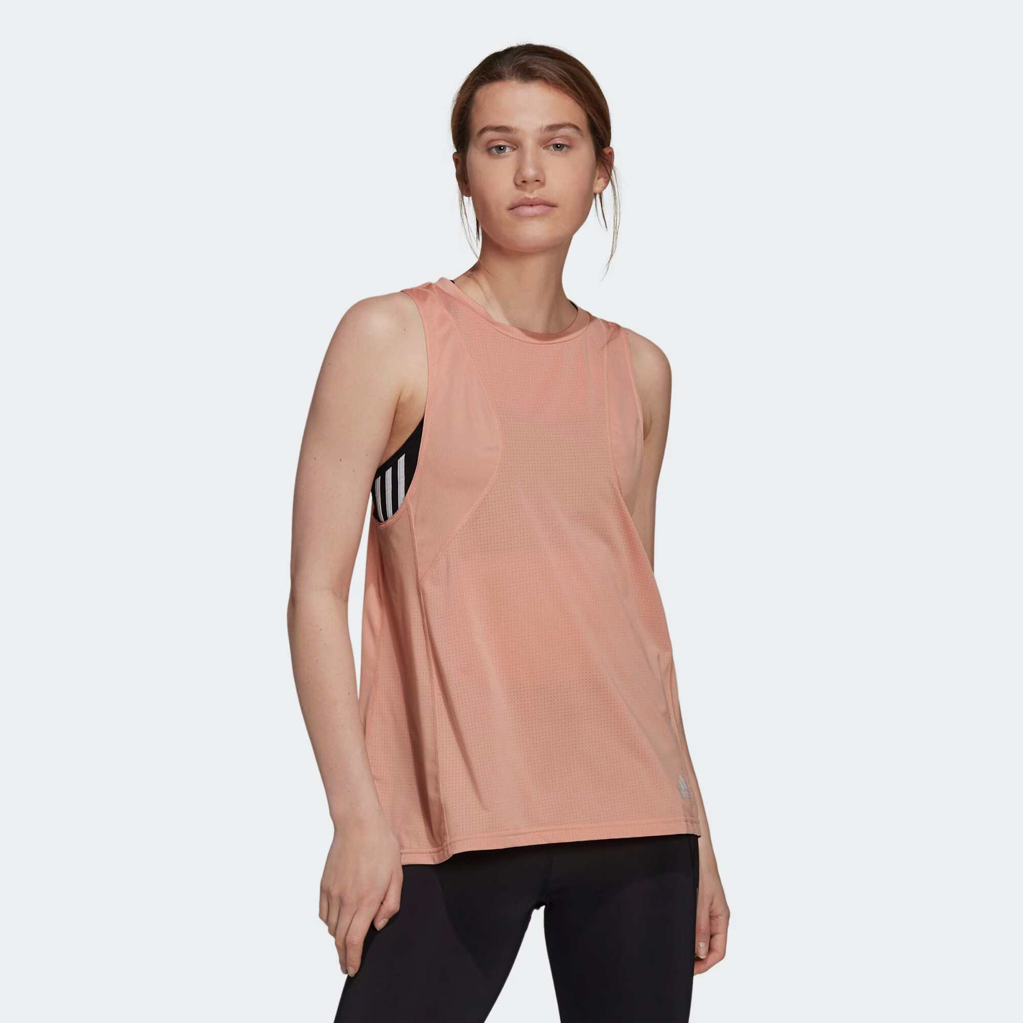 ADIDAS SPORTSWEAR Sport top 'Own the Run' gri / roz - Pled.ro