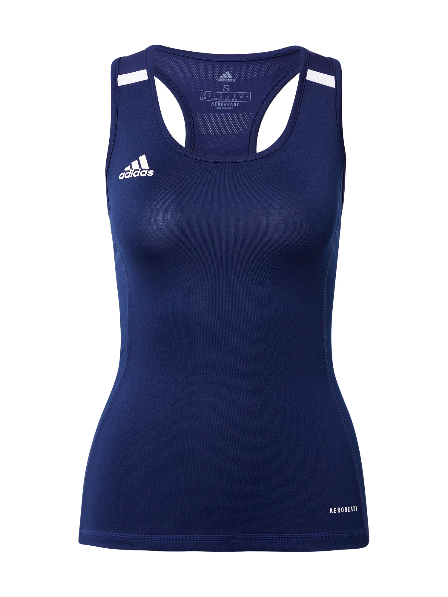 ADIDAS SPORTSWEAR Sport top 'Team 19' albastru gențiană / alb - Pled.ro