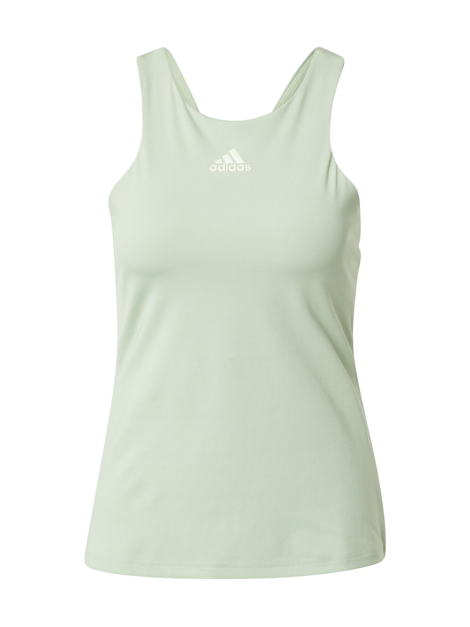 ADIDAS SPORTSWEAR Sport top verde pastel / alb - Pled.ro