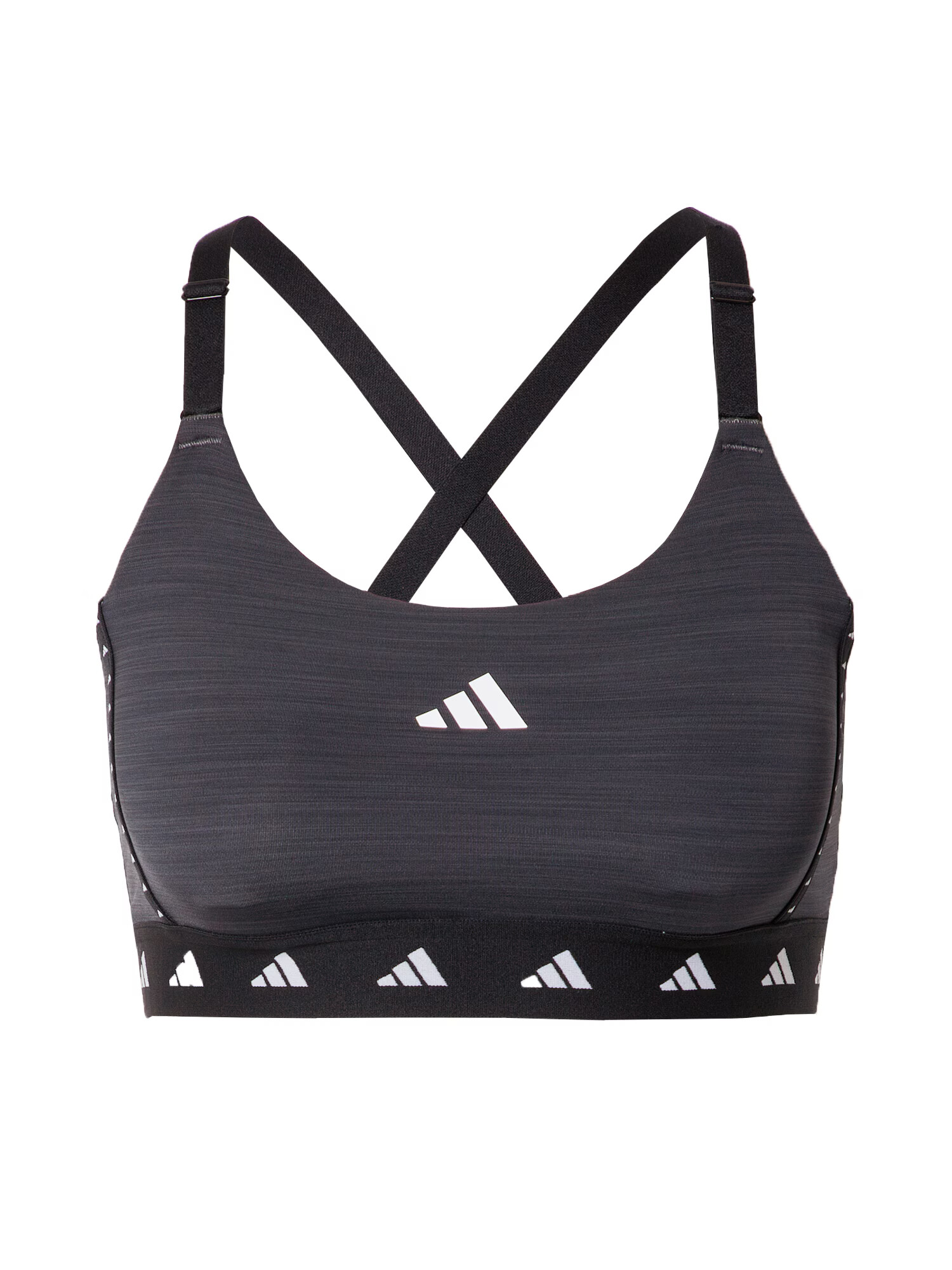 ADIDAS PERFORMANCE Sutien sport 'AERI' gri / negru / alb - Pled.ro