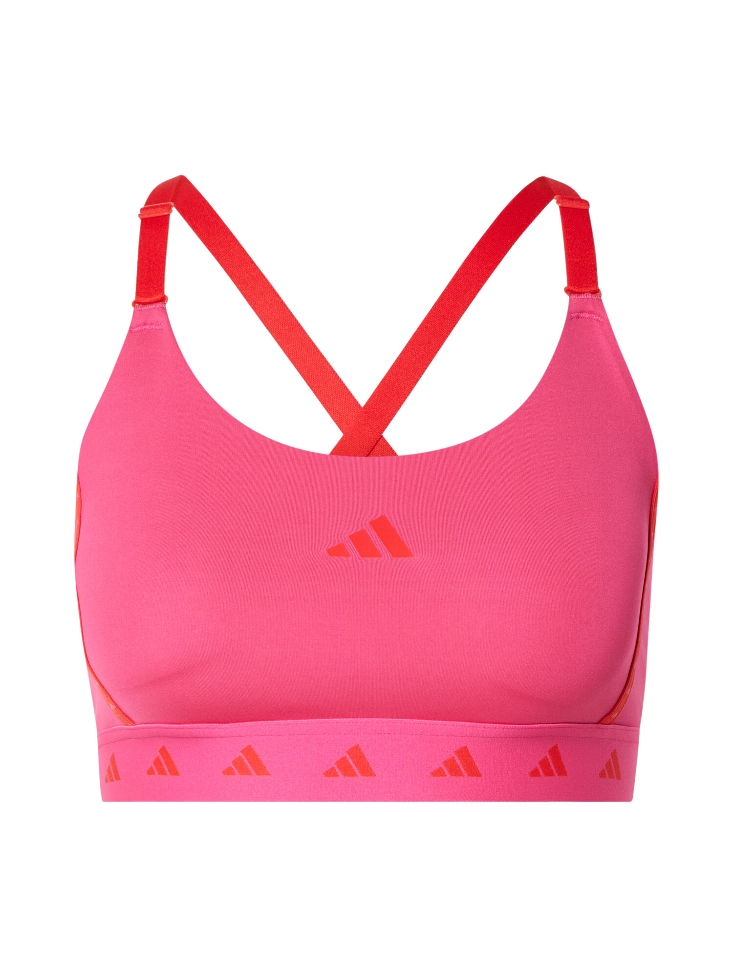 ADIDAS PERFORMANCE Sutien sport 'Aeroimpact Light-Support Techfit' fucsia / roz zmeură - Pled.ro