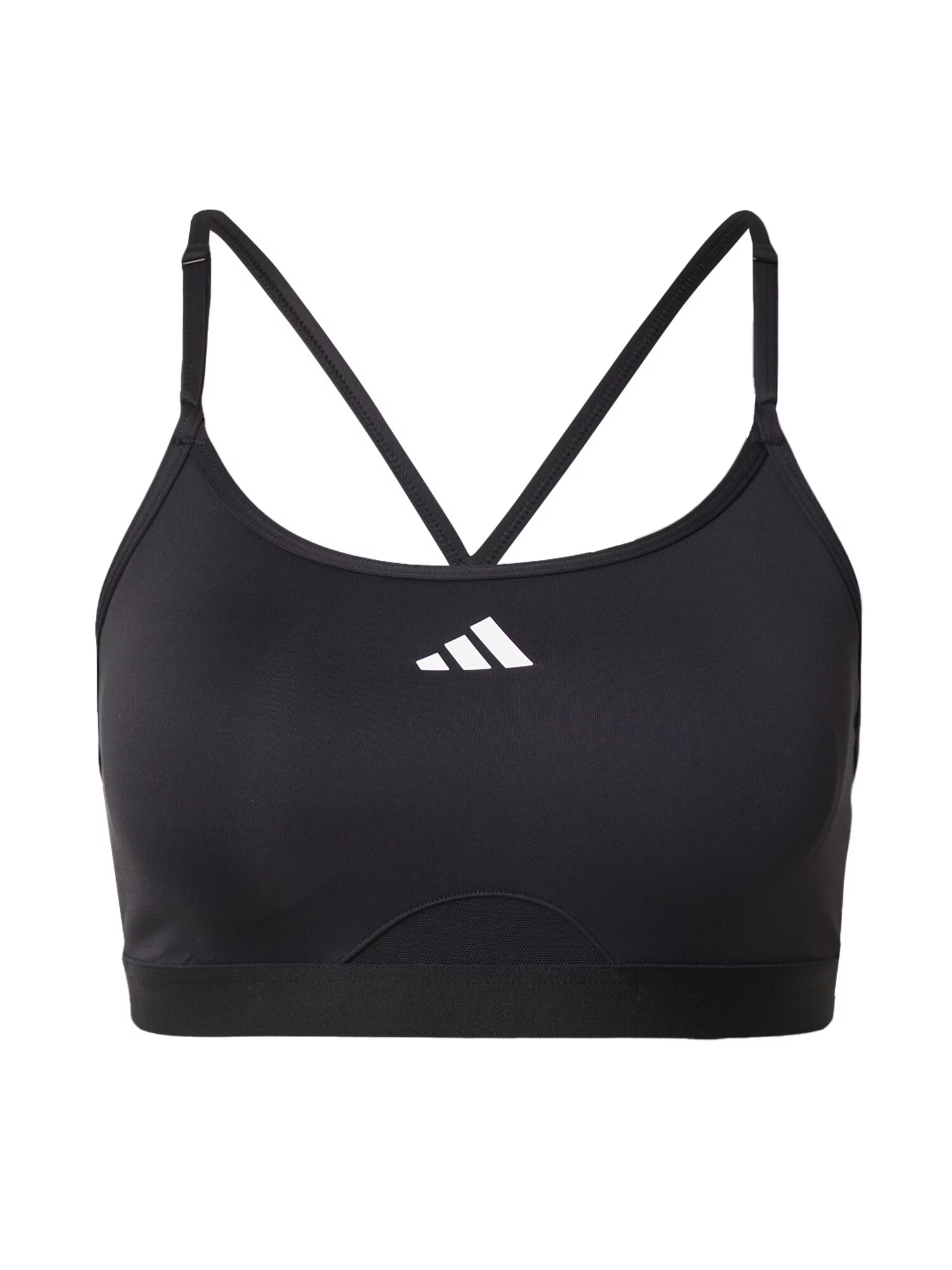 ADIDAS PERFORMANCE Sutien sport 'Aeroreact' negru / alb - Pled.ro