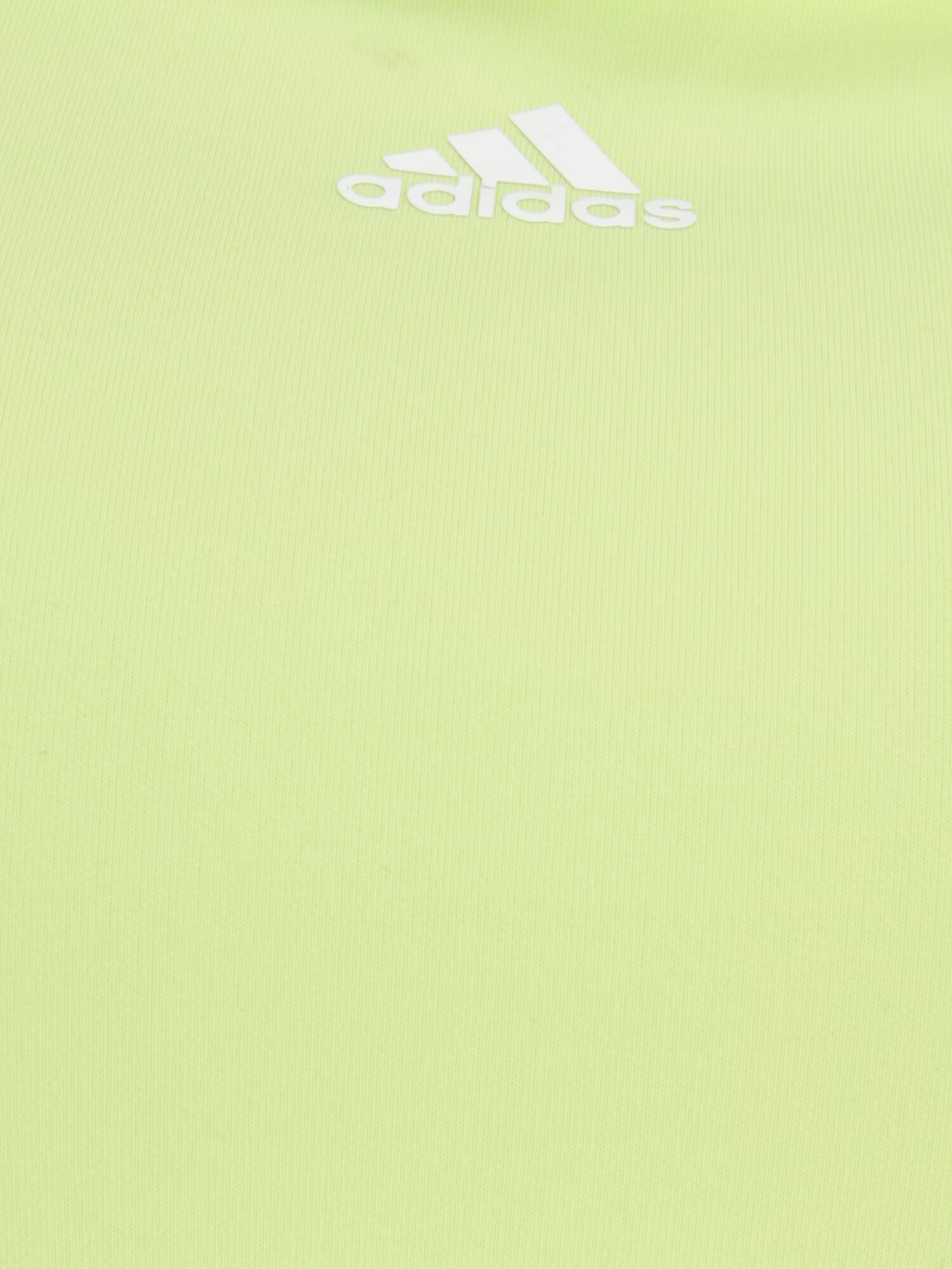 ADIDAS PERFORMANCE Sutien sport 'Aeroreact Light-Support' verde măr / alb - Pled.ro