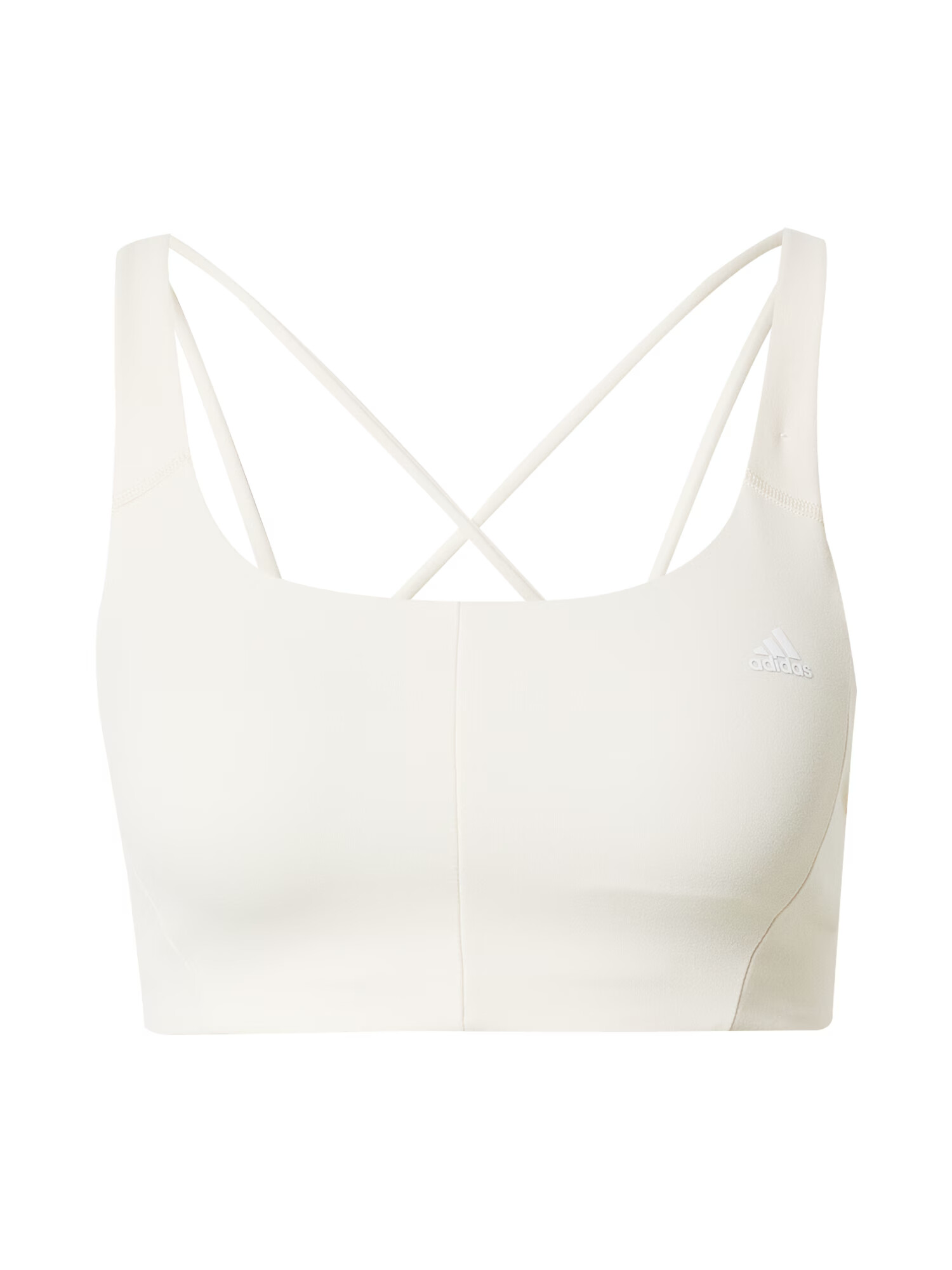 ADIDAS PERFORMANCE Sutien sport alb - Pled.ro