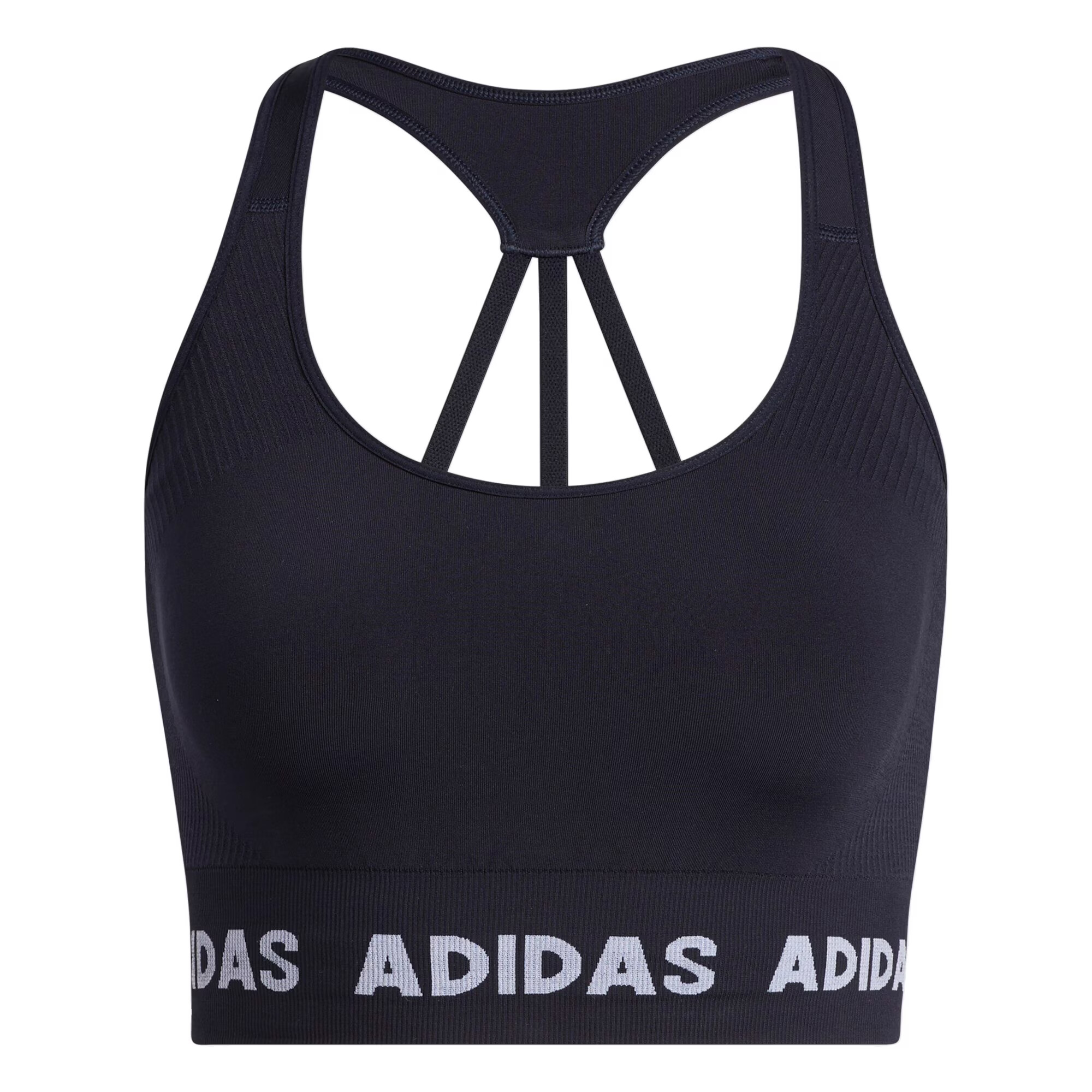 ADIDAS PERFORMANCE Sutien sport albastru noapte / alb - Pled.ro