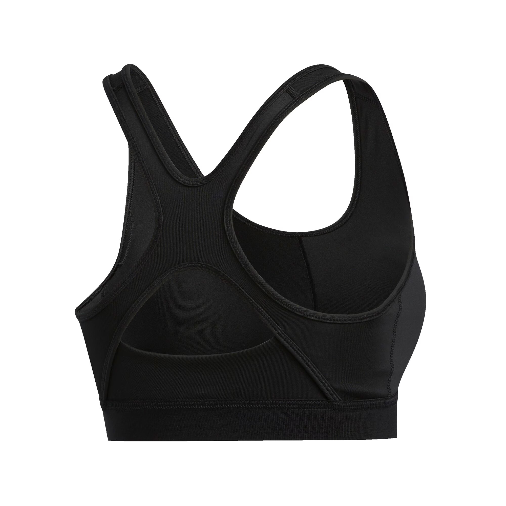 ADIDAS PERFORMANCE Sutien sport 'Believe This' negru / alb - Pled.ro