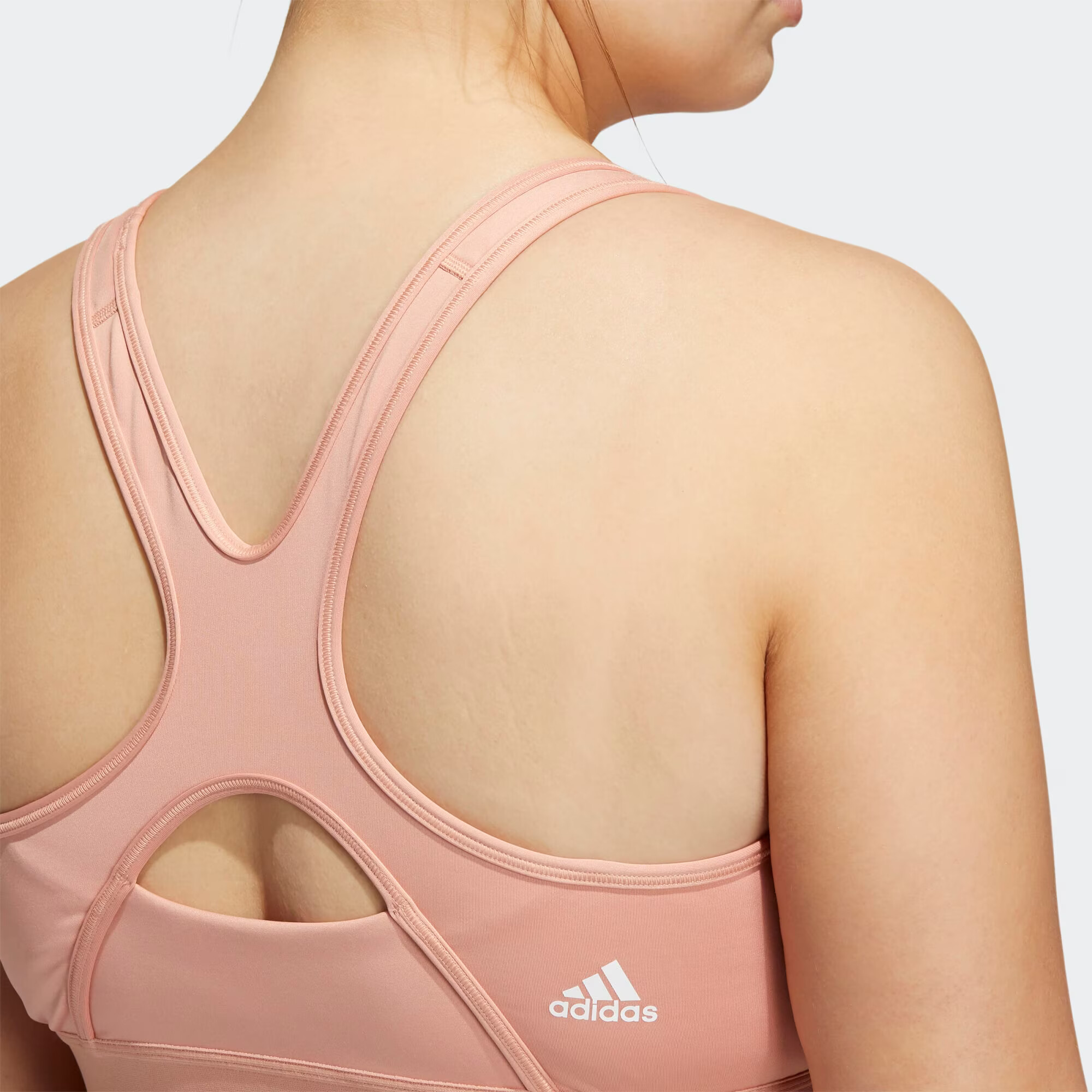 ADIDAS PERFORMANCE Sutien sport 'Believe This' roz / alb - Pled.ro