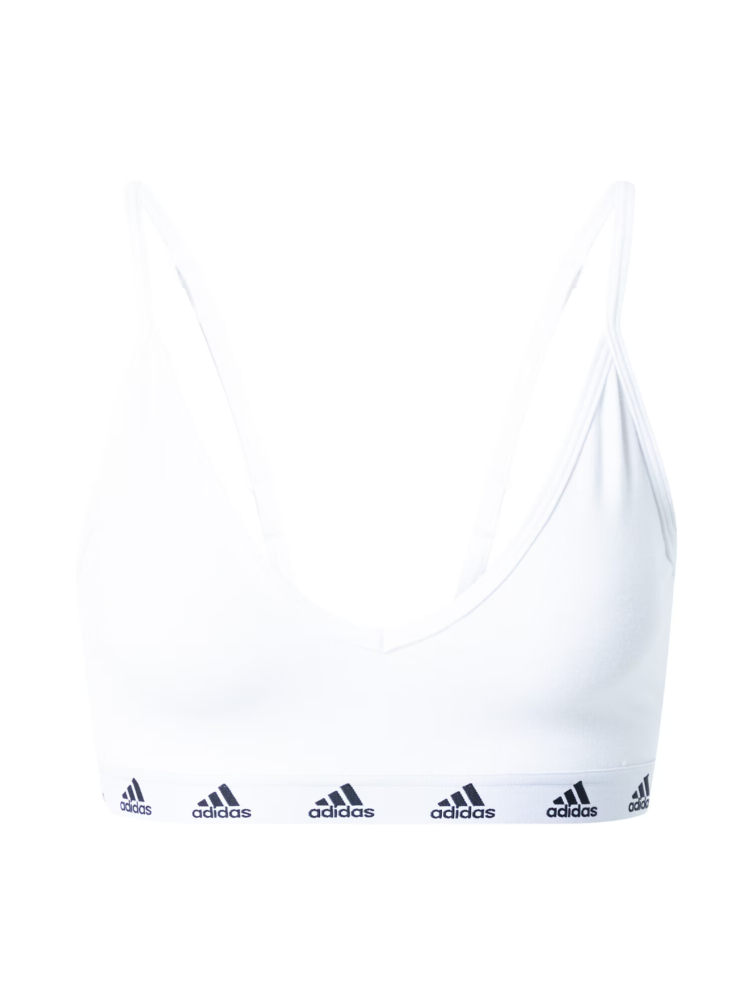 ADIDAS SPORTSWEAR Sutien sport 'Purebare Light-Support' negru / alb - Pled.ro