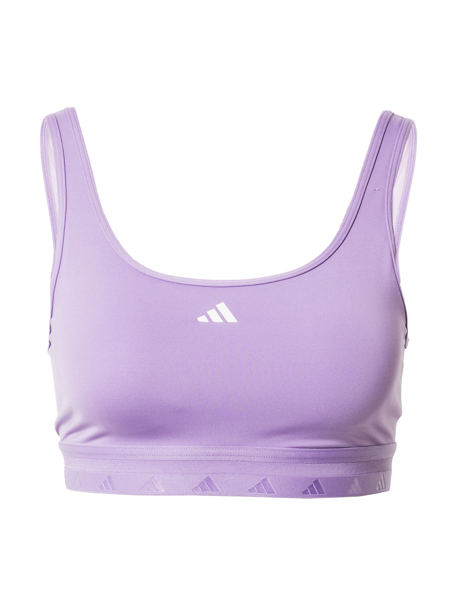 ADIDAS PERFORMANCE Sutien sport 'Aeroreact' mov deschis / alb - Pled.ro