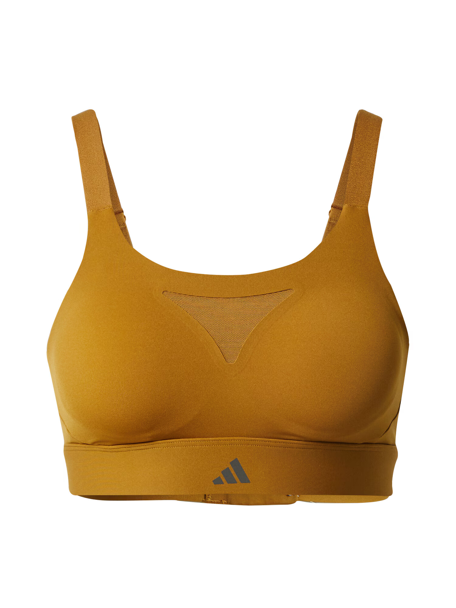 ADIDAS PERFORMANCE Sutien sport 'Tailored Impact High-Support' maro caramel / negru - Pled.ro