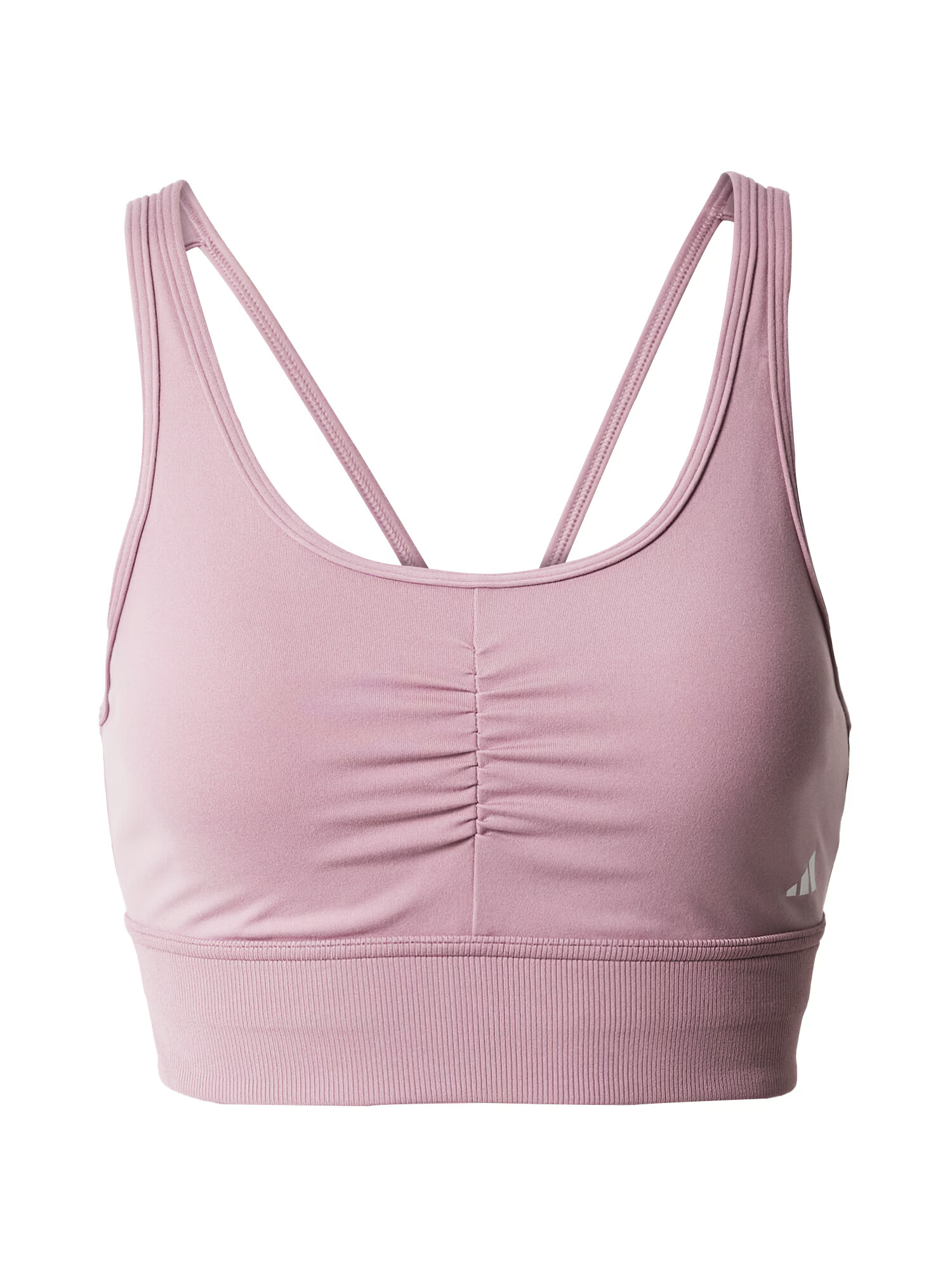 ADIDAS PERFORMANCE Sutien sport 'Essentials Medium-Support' mauve / alb - Pled.ro