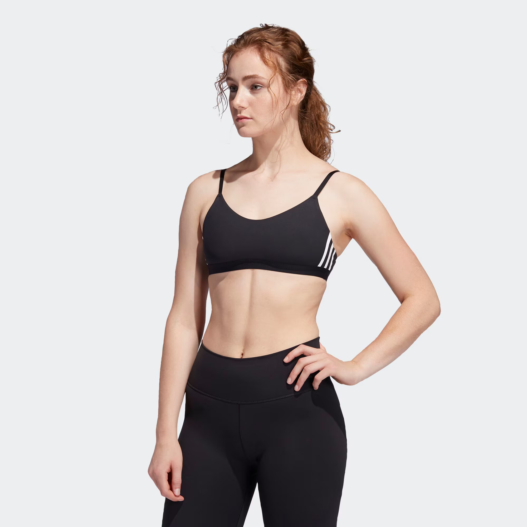 ADIDAS PERFORMANCE Sutien sport negru - Pled.ro