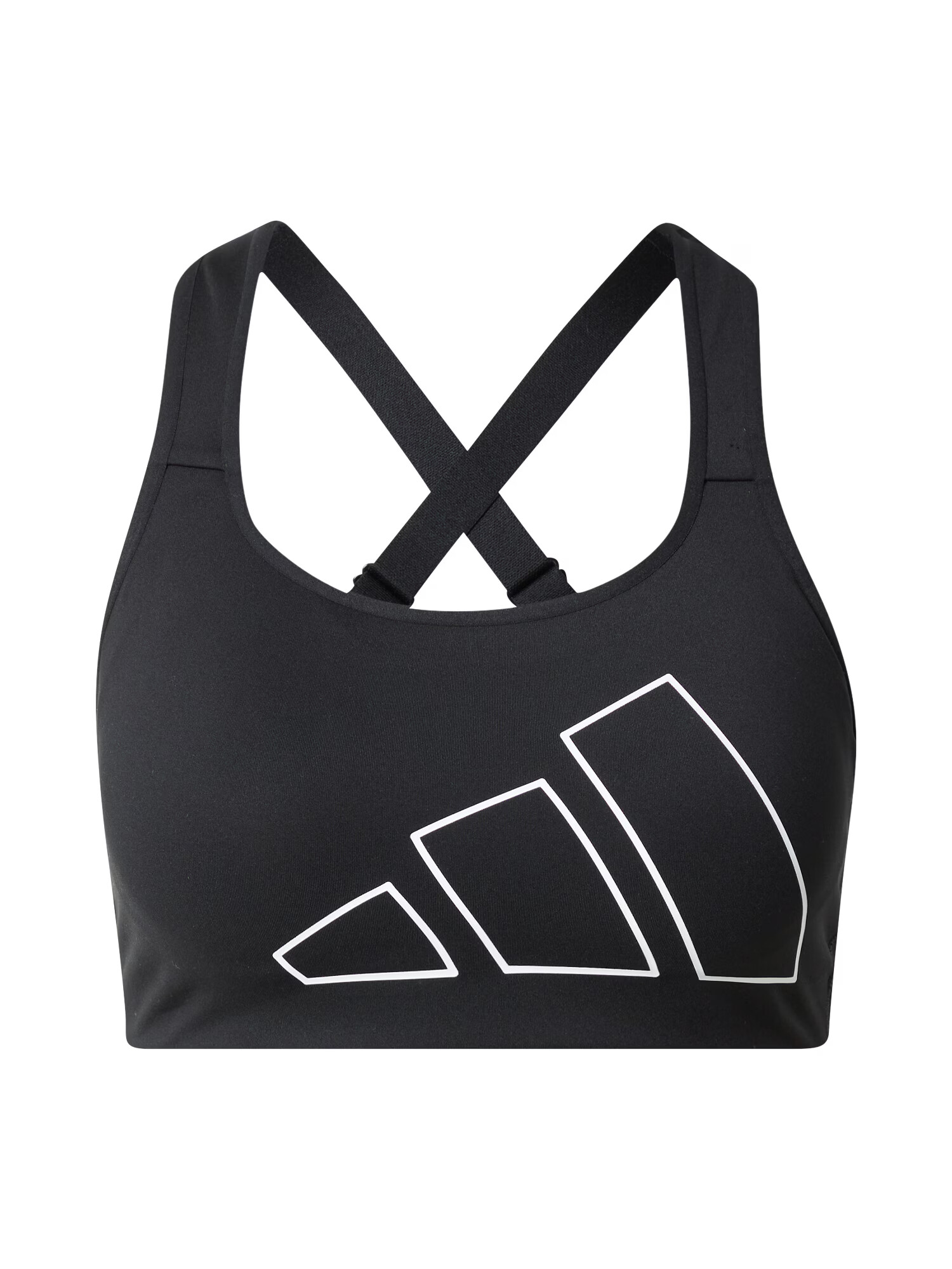 ADIDAS PERFORMANCE Sutien sport negru / alb - Pled.ro