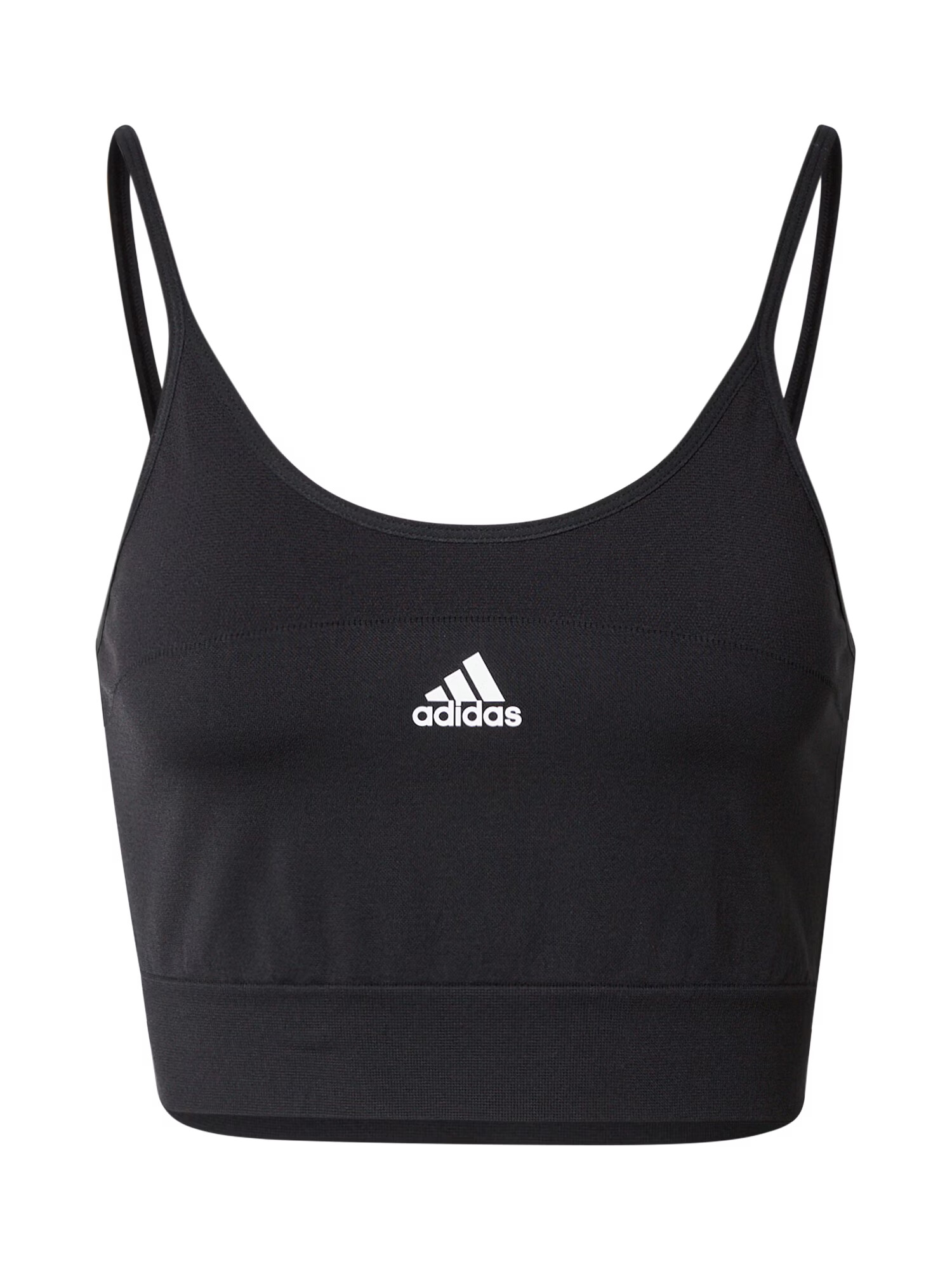 ADIDAS PERFORMANCE Sutien sport negru / alb - Pled.ro